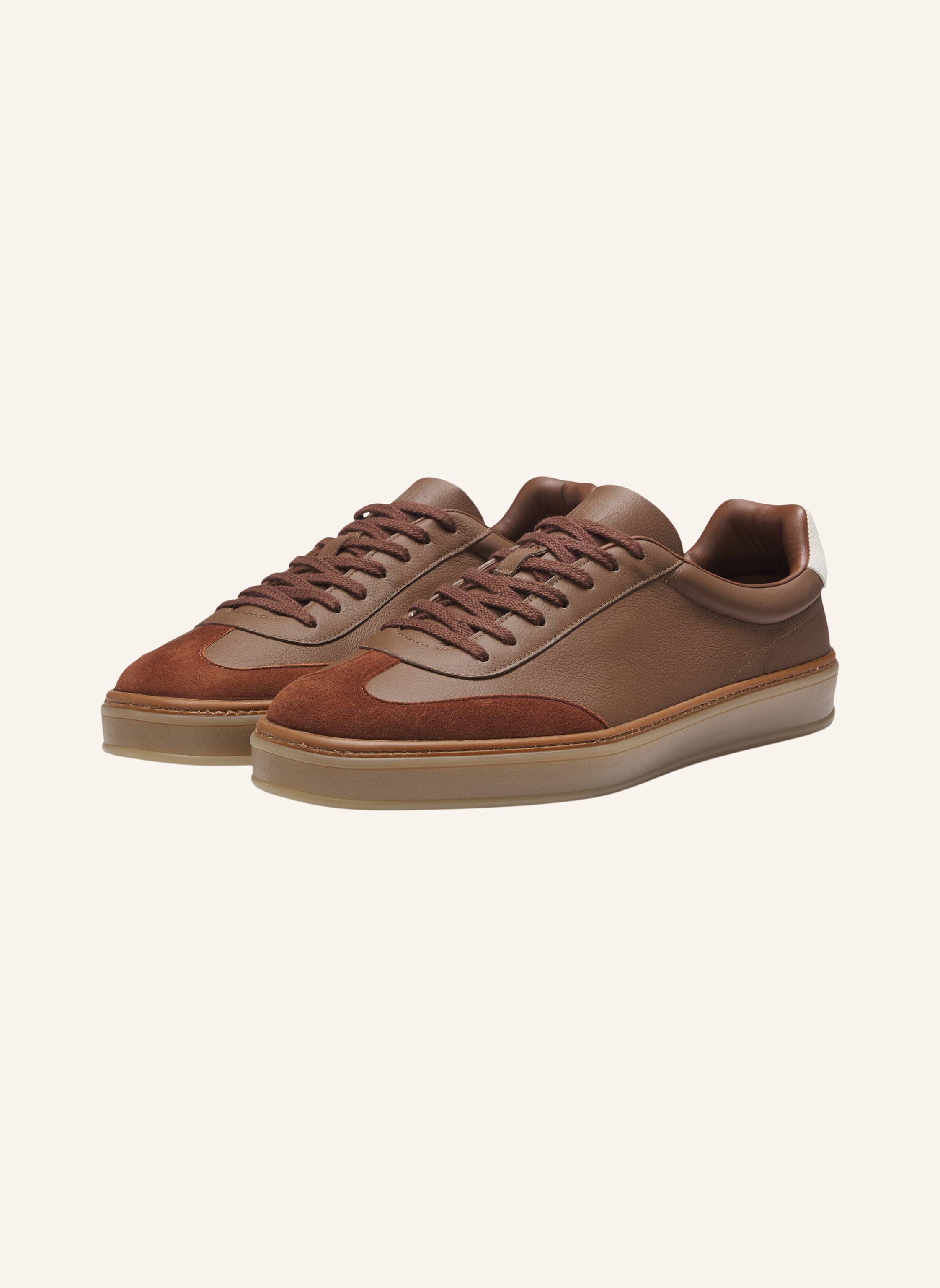 Boss Boss Sneaker Zarek  Boss By Beckham braun in BRAUN