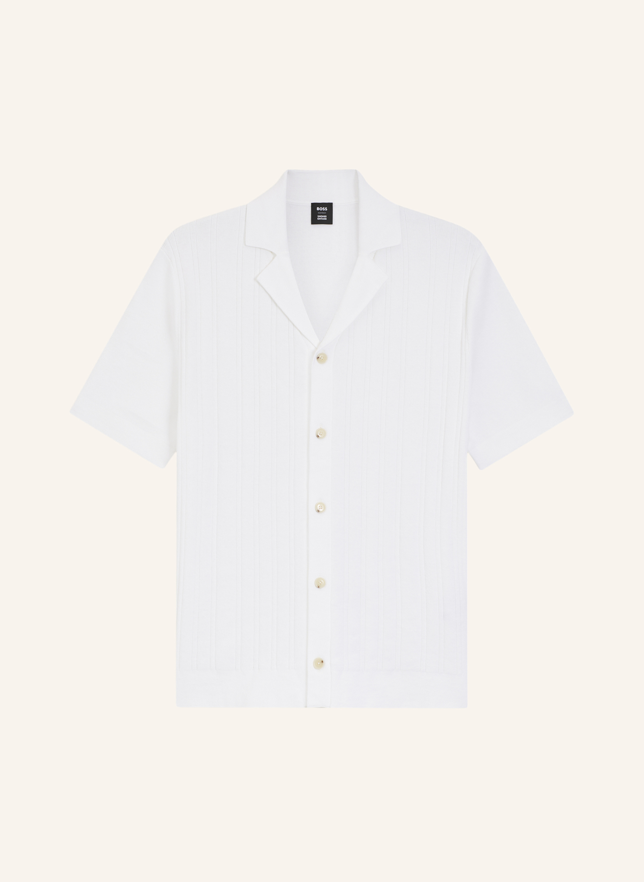 Boss Boss Ressorthemd C-Neri_So Regular Fit Boss X Shohei Ohtani weiss in WEISS