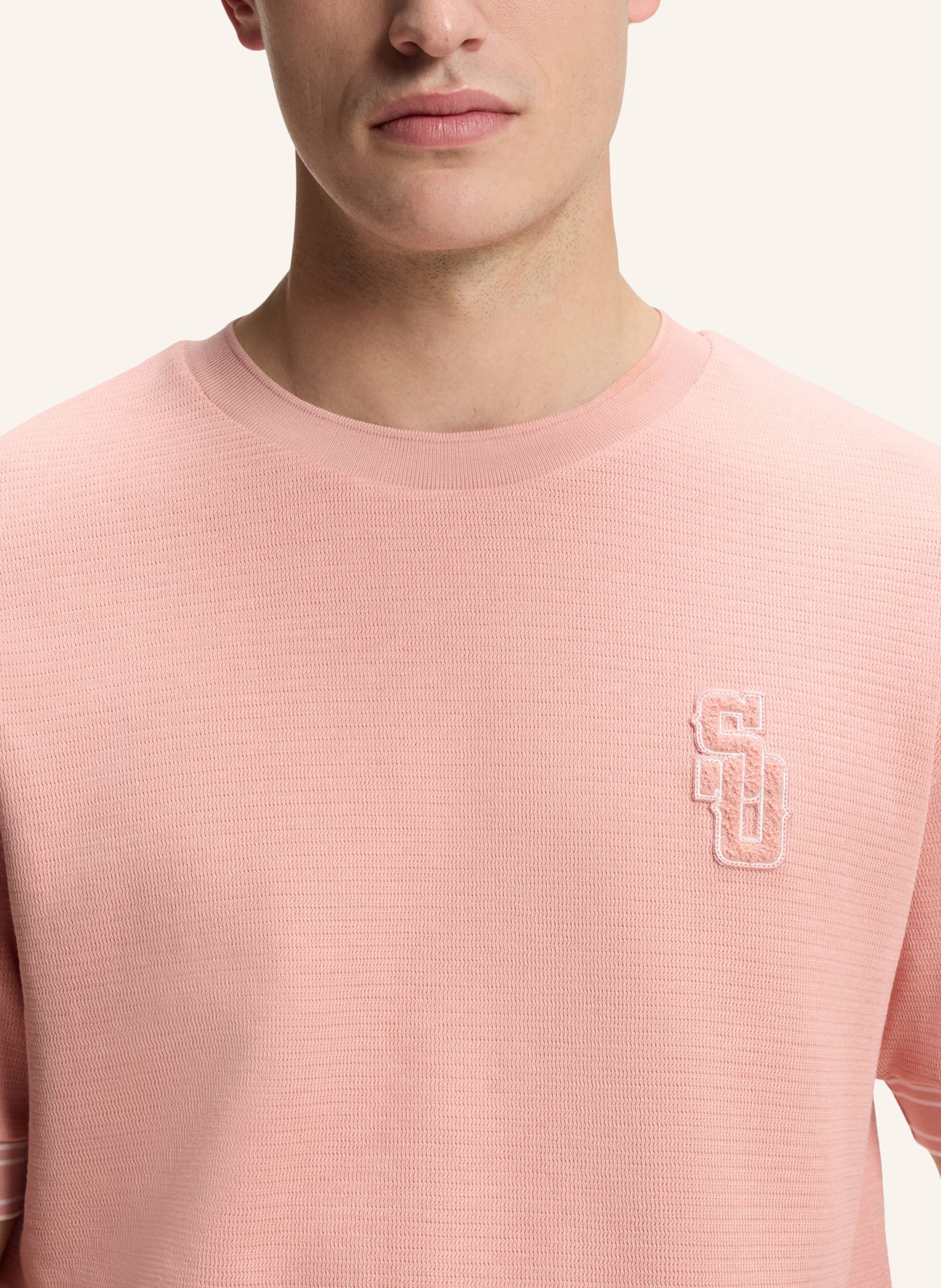 Thumbnail - Boss T-Shirt C-Tigerman 50_So Regular Fit pink