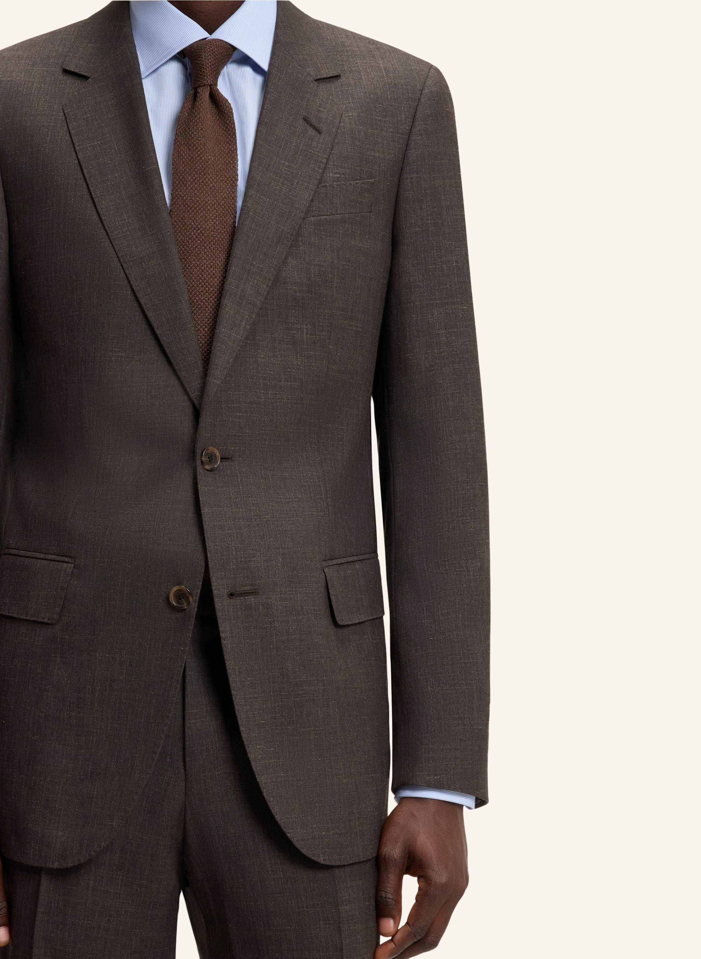 Thumbnail - Boss Anzugsakko Slim Fit braun