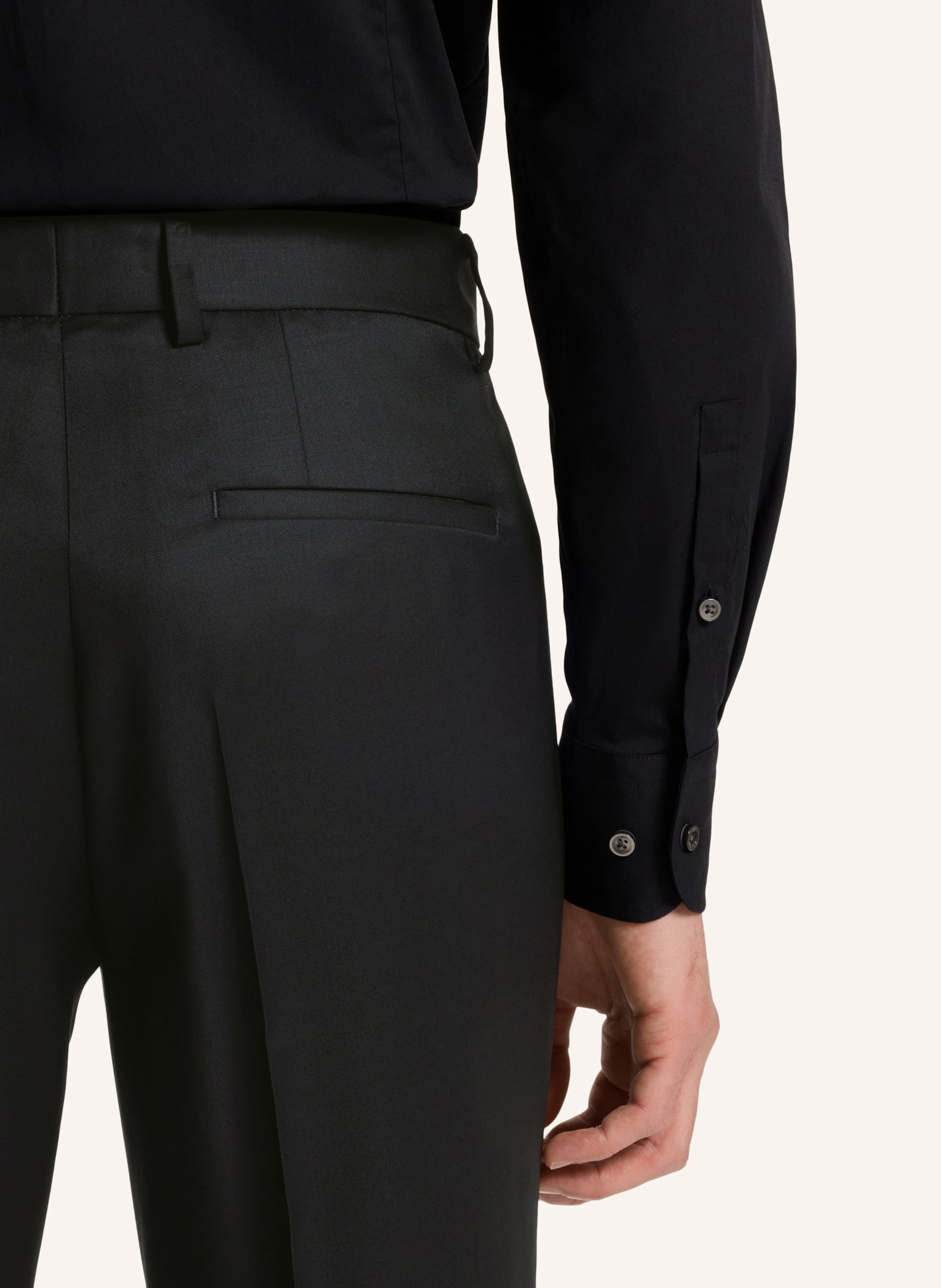 Thumbnail - Boss Anzughose Genius Slim Fit schwarz