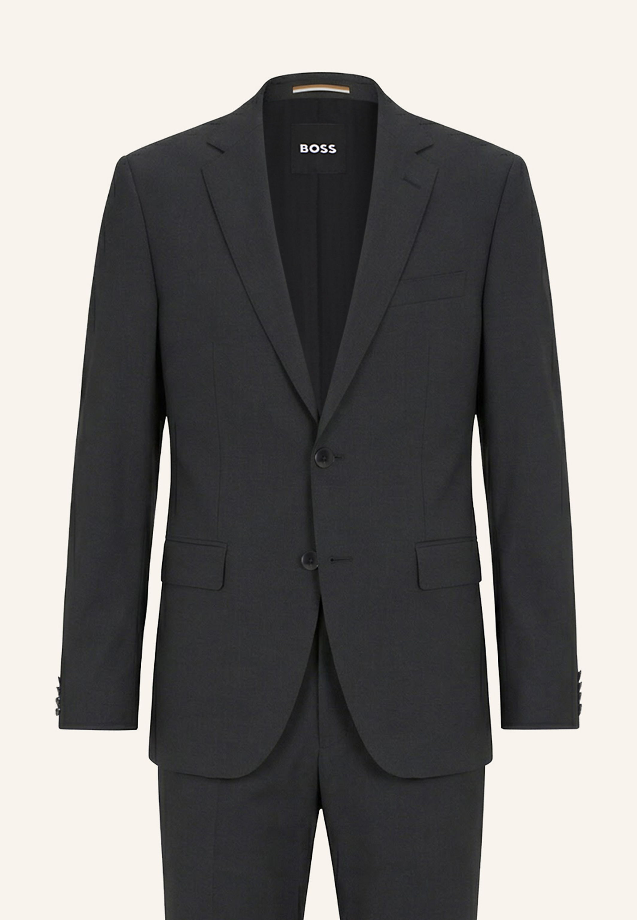 Boss Boss Business Anzug H-Jeckson-2pcs-224 Regular Fit grau in DUNKELGRAU