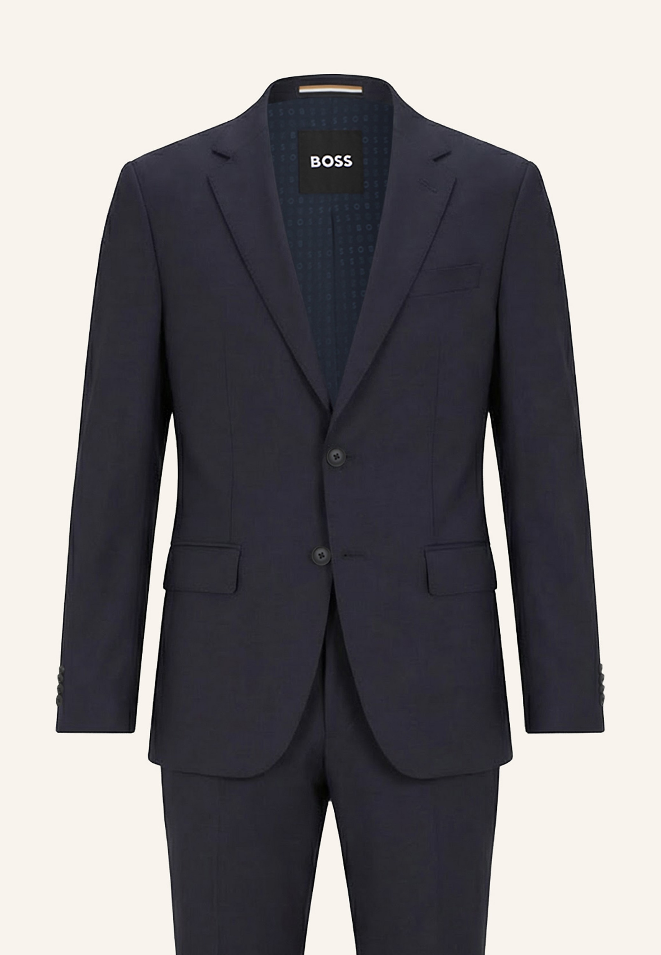 Boss Boss Business Anzug C-Huge-2pcs-Pk-261 Slim Fit blau in DUNKELBLAU