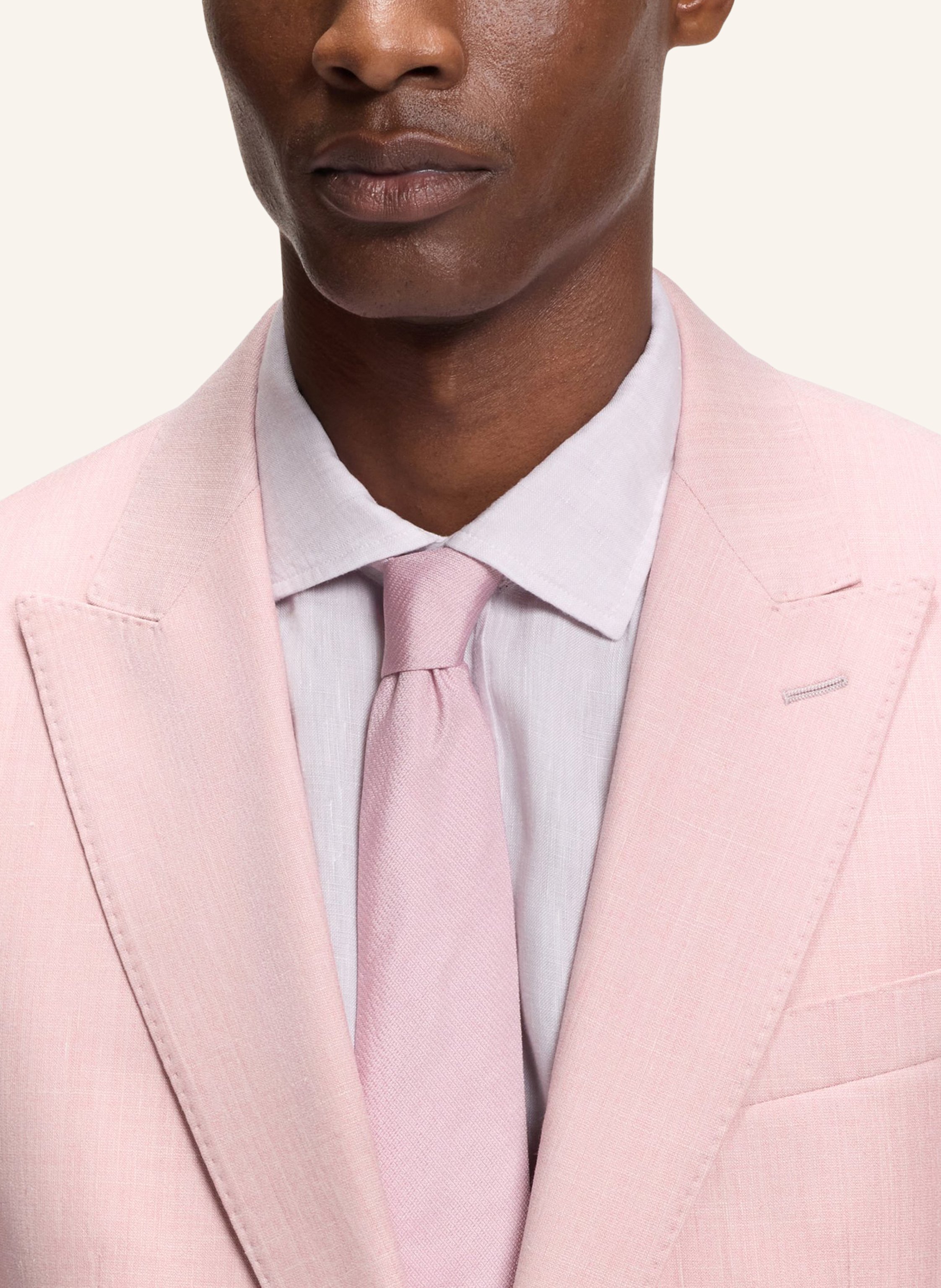 Thumbnail - Boss Blazer H-Huge-b1-Peak-262 Slim Fit pink