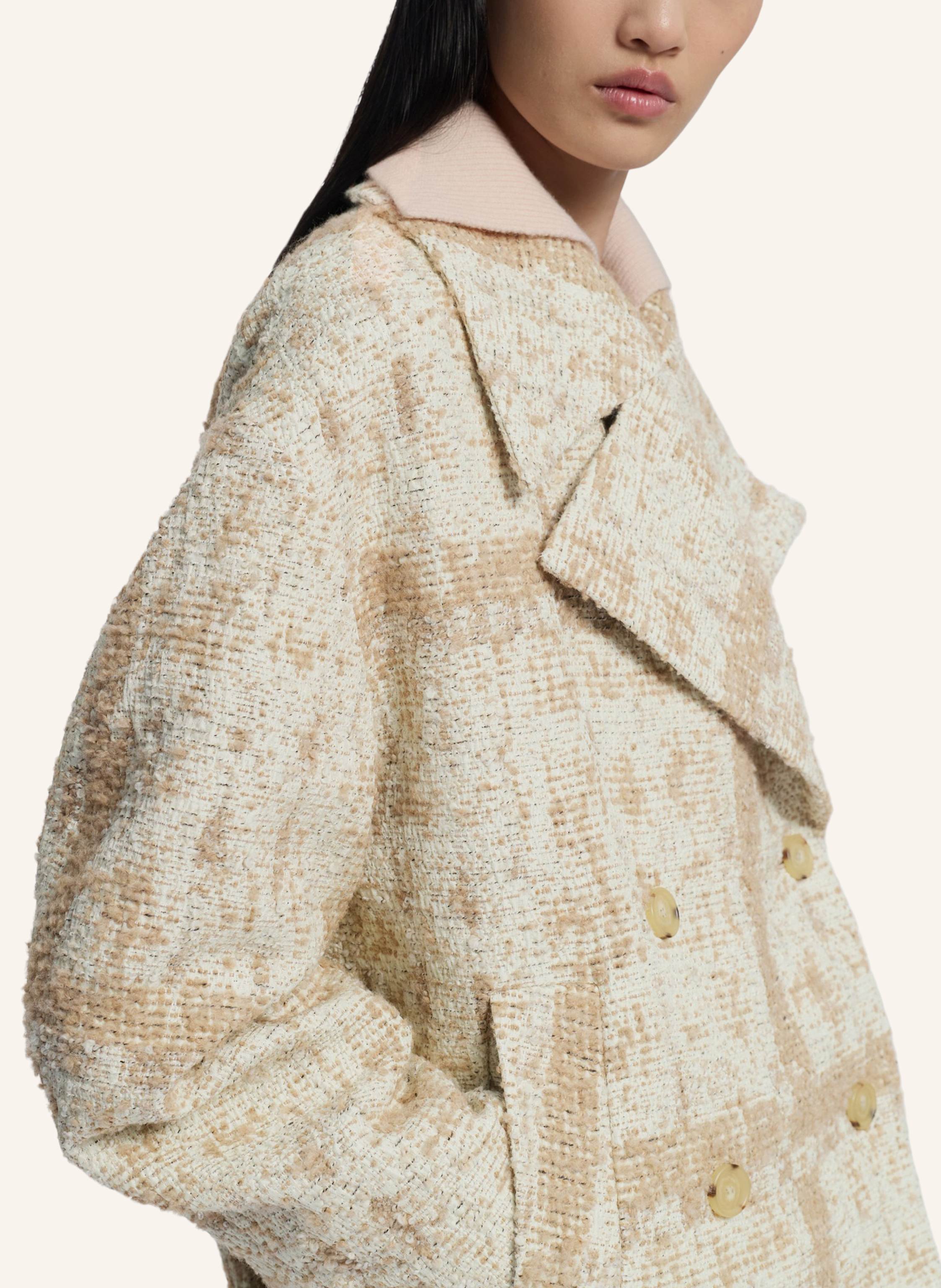 Thumbnail - Boss Klassischer Mantel Chatur grau