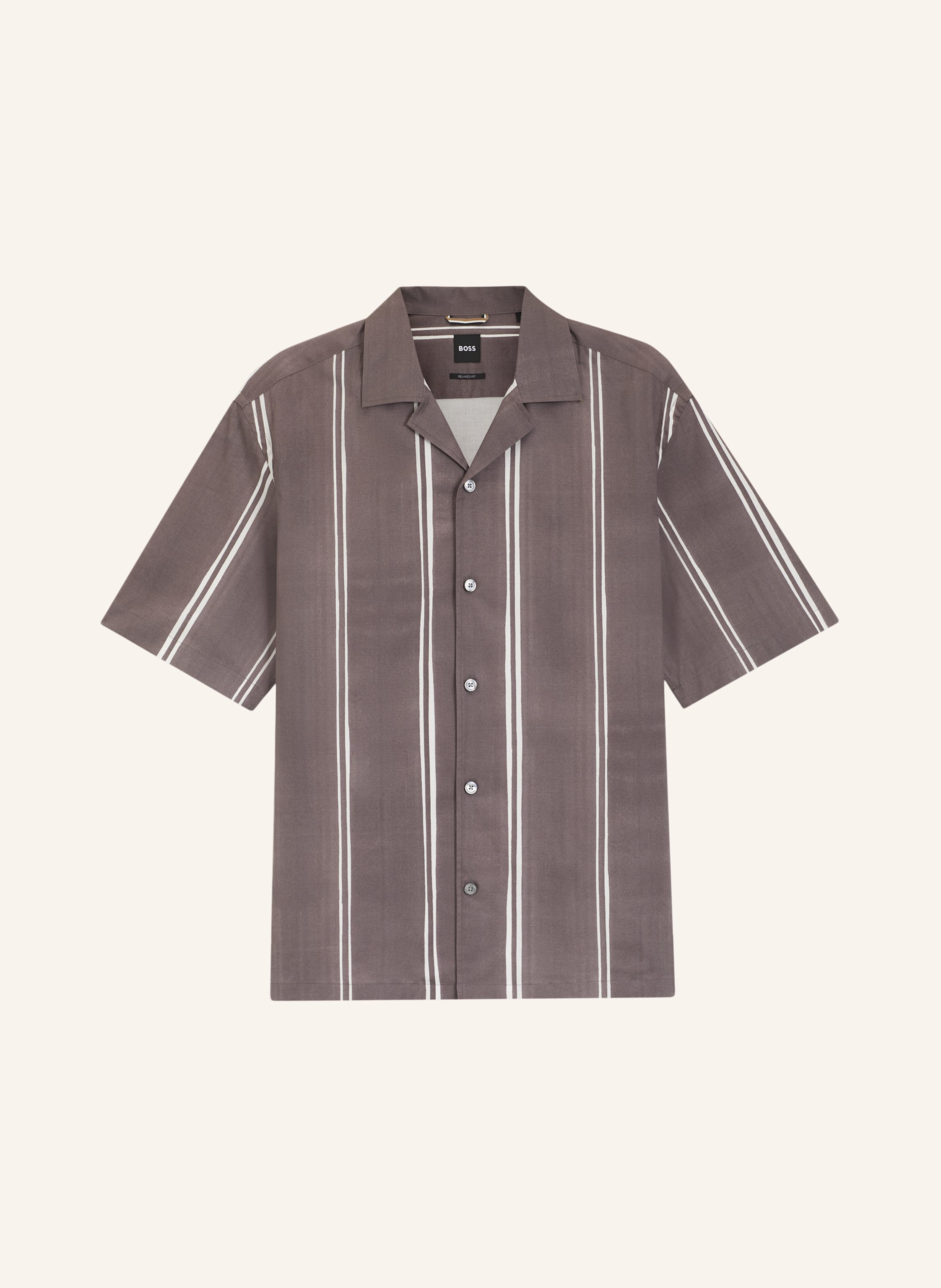 Boss Boss Casual Hemd C-Lars-Camp-262 Relaxed Fit lila in LILA