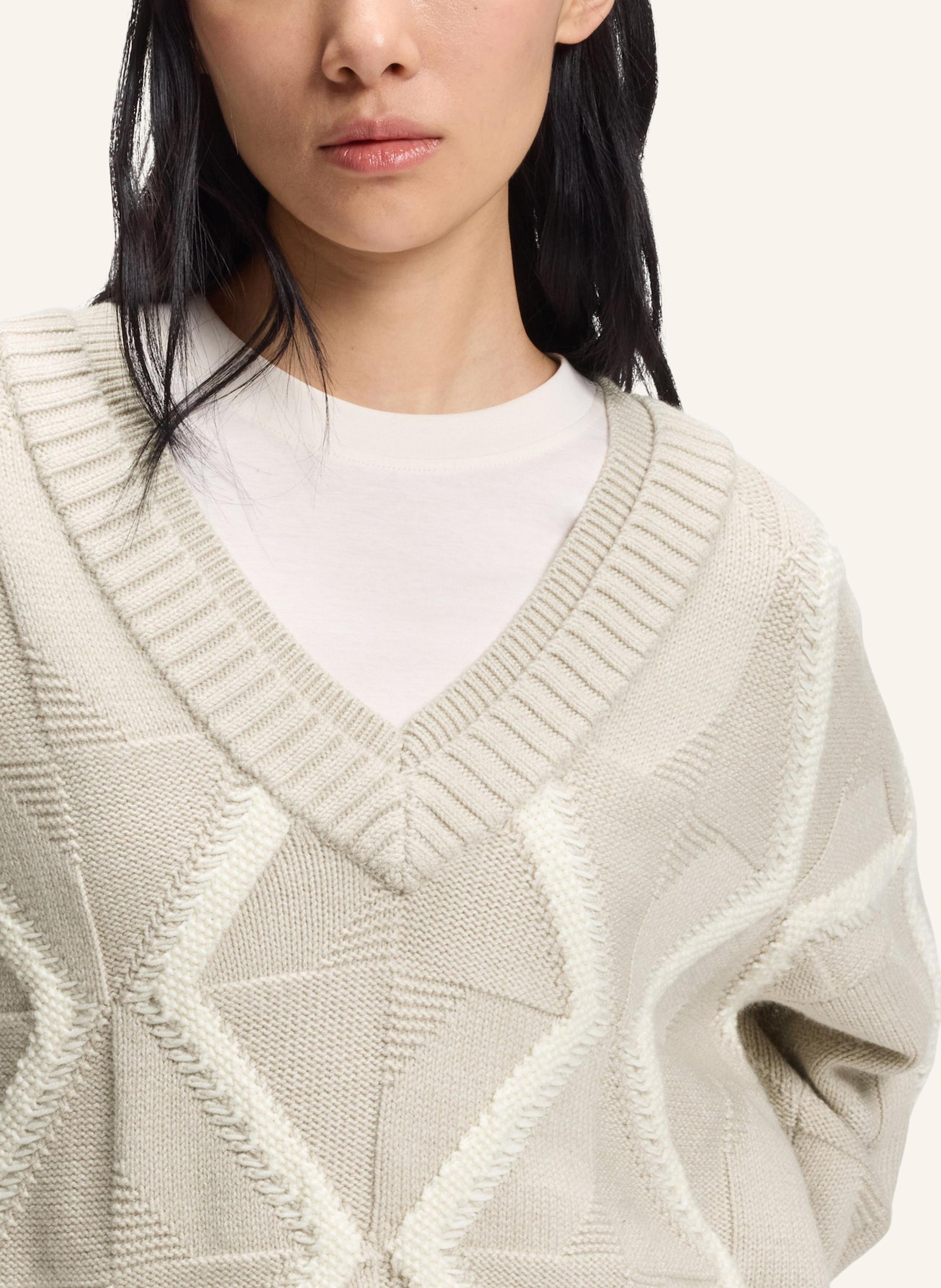 Thumbnail - Boss Pullover Flarin Relaxed Fit braun