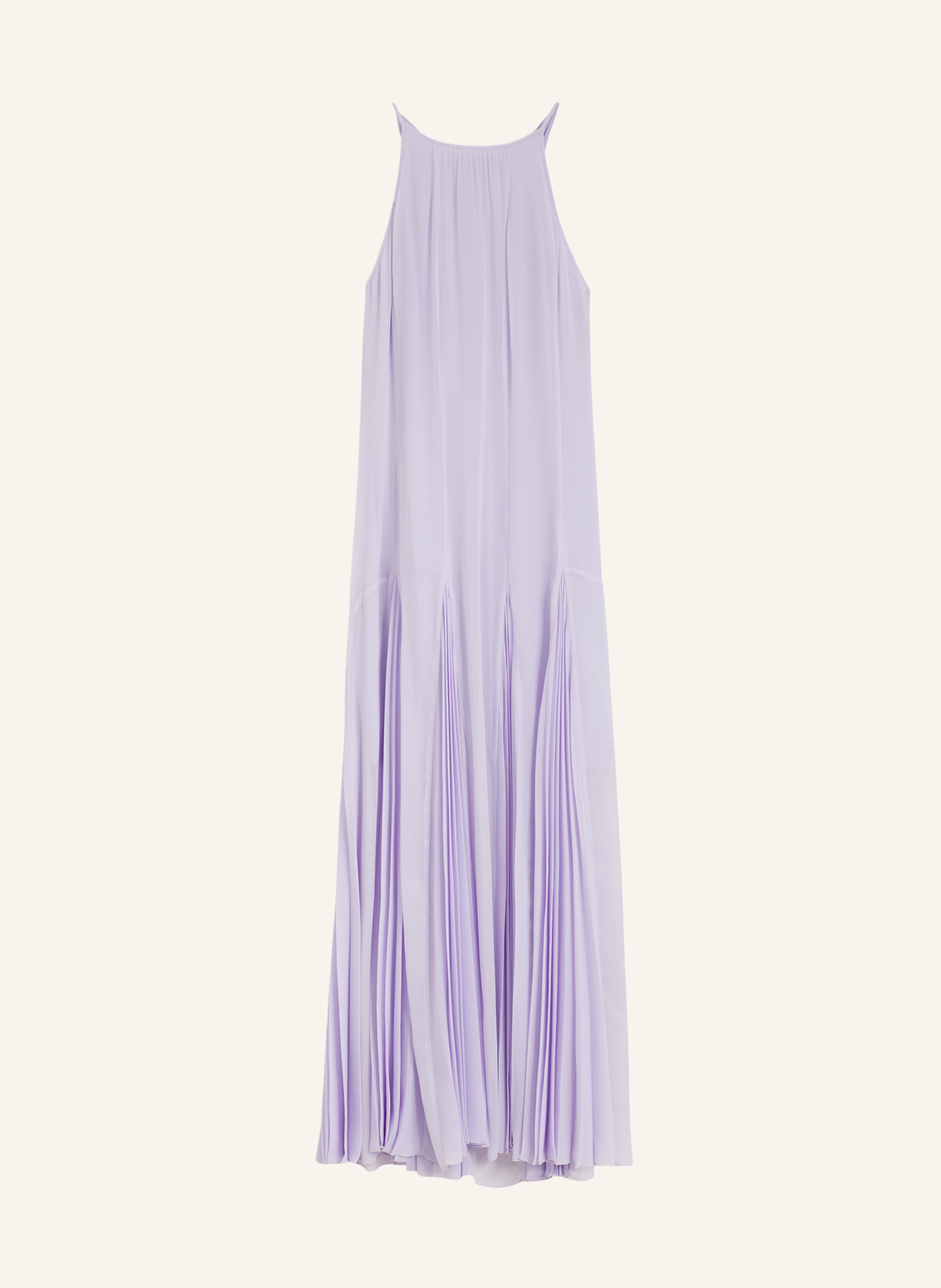 Boss Kleid Davora Mit Plissees lila