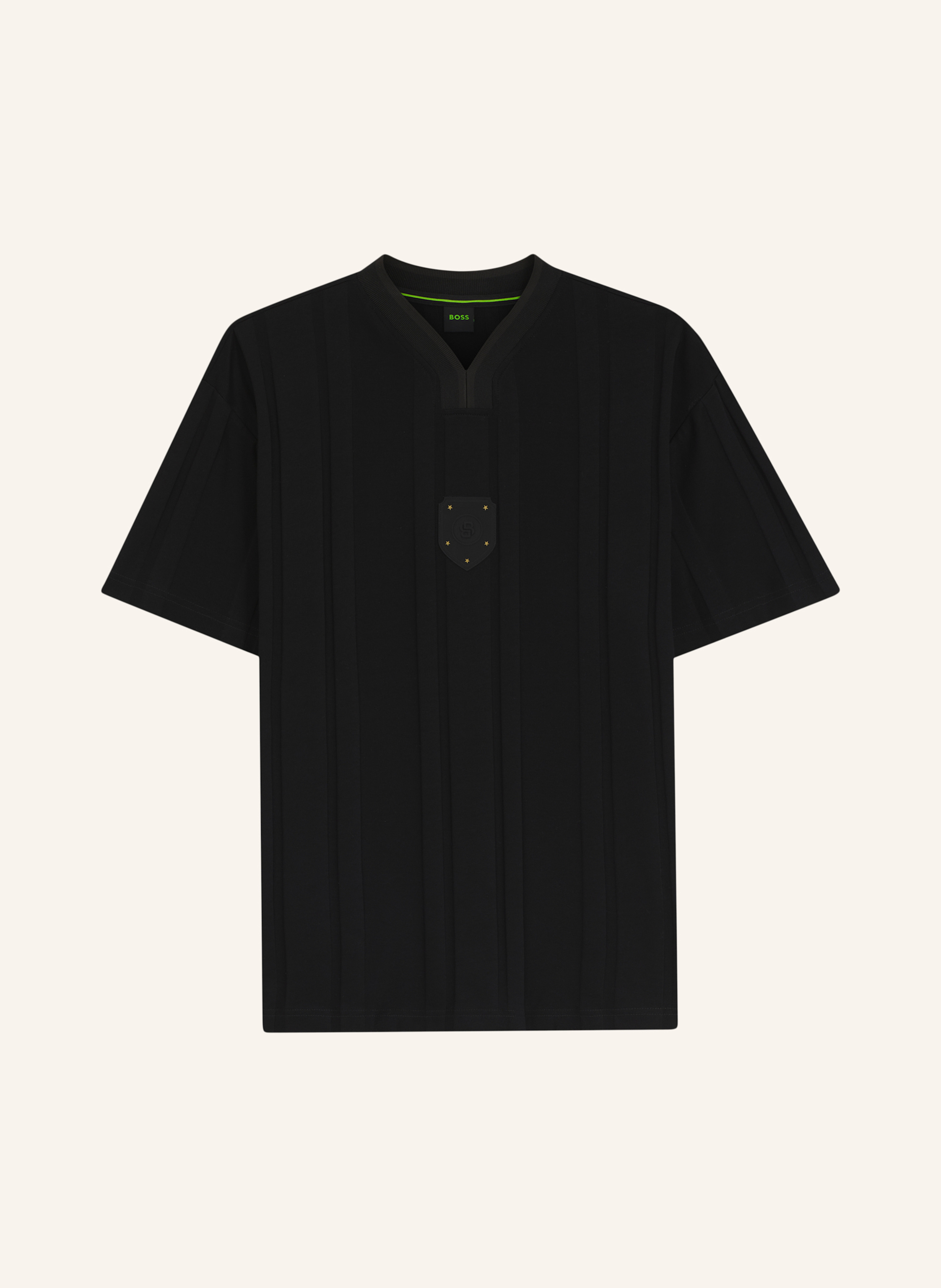 Boss T-Shirt Ts_Bb Bc Lux Grx Relaxed Fit schwarz