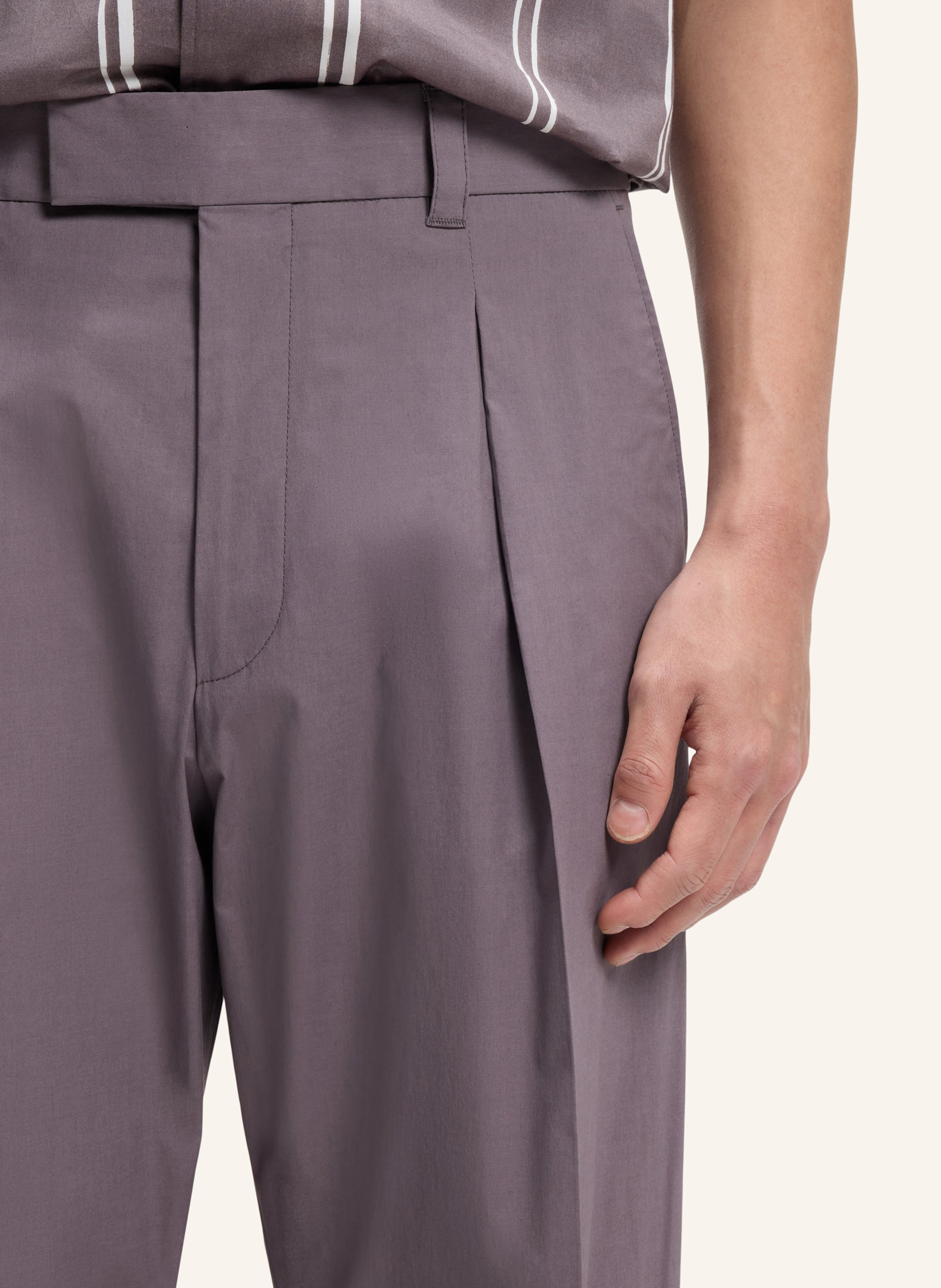 Thumbnail - Boss Business Hose C-Patc-Cw-Pl-262 Relaxed Fit lila