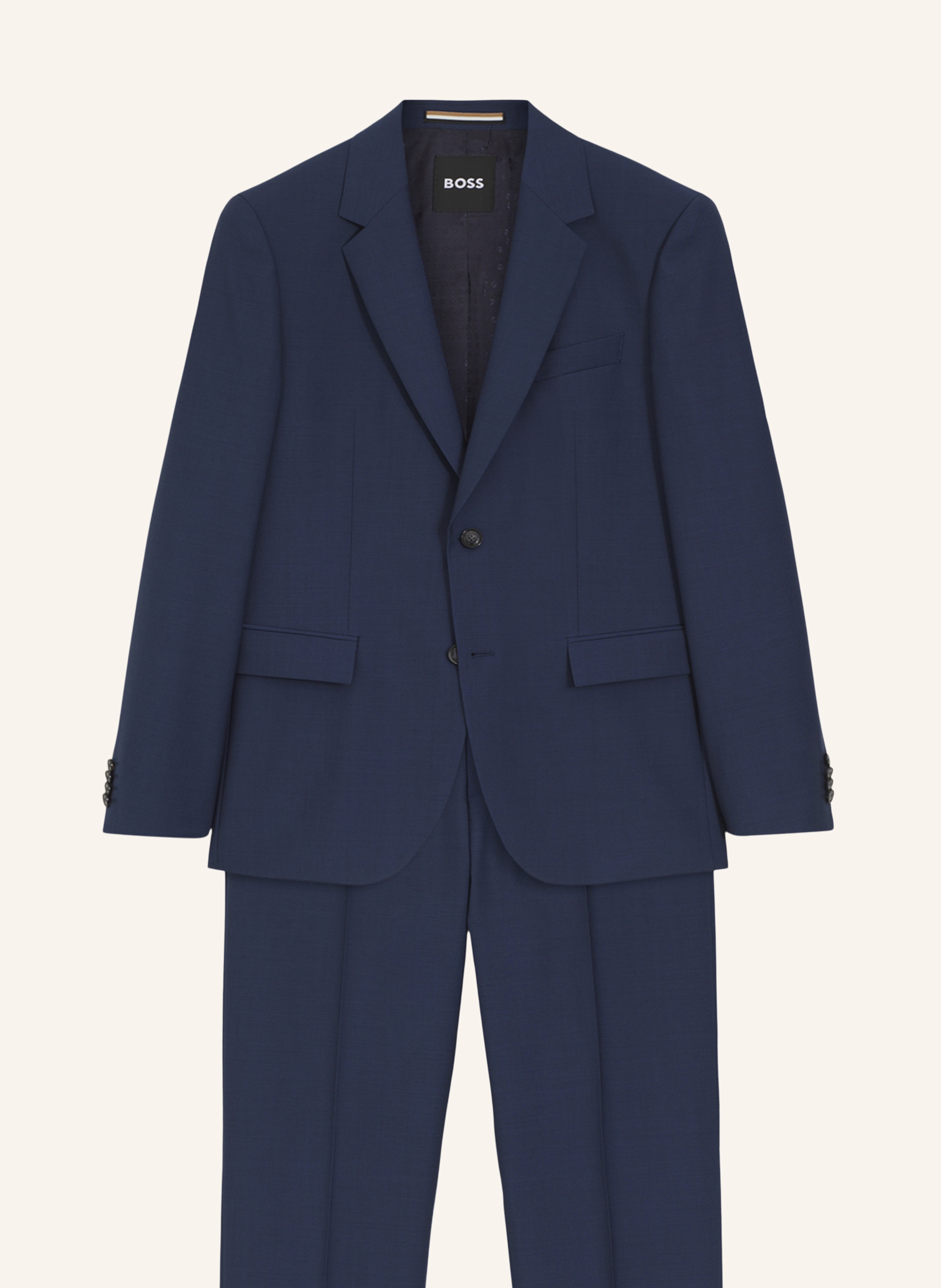 Boss Boss Business Anzug H-Houston-3pcs-262 Slim Fit blau in DUNKELBLAU