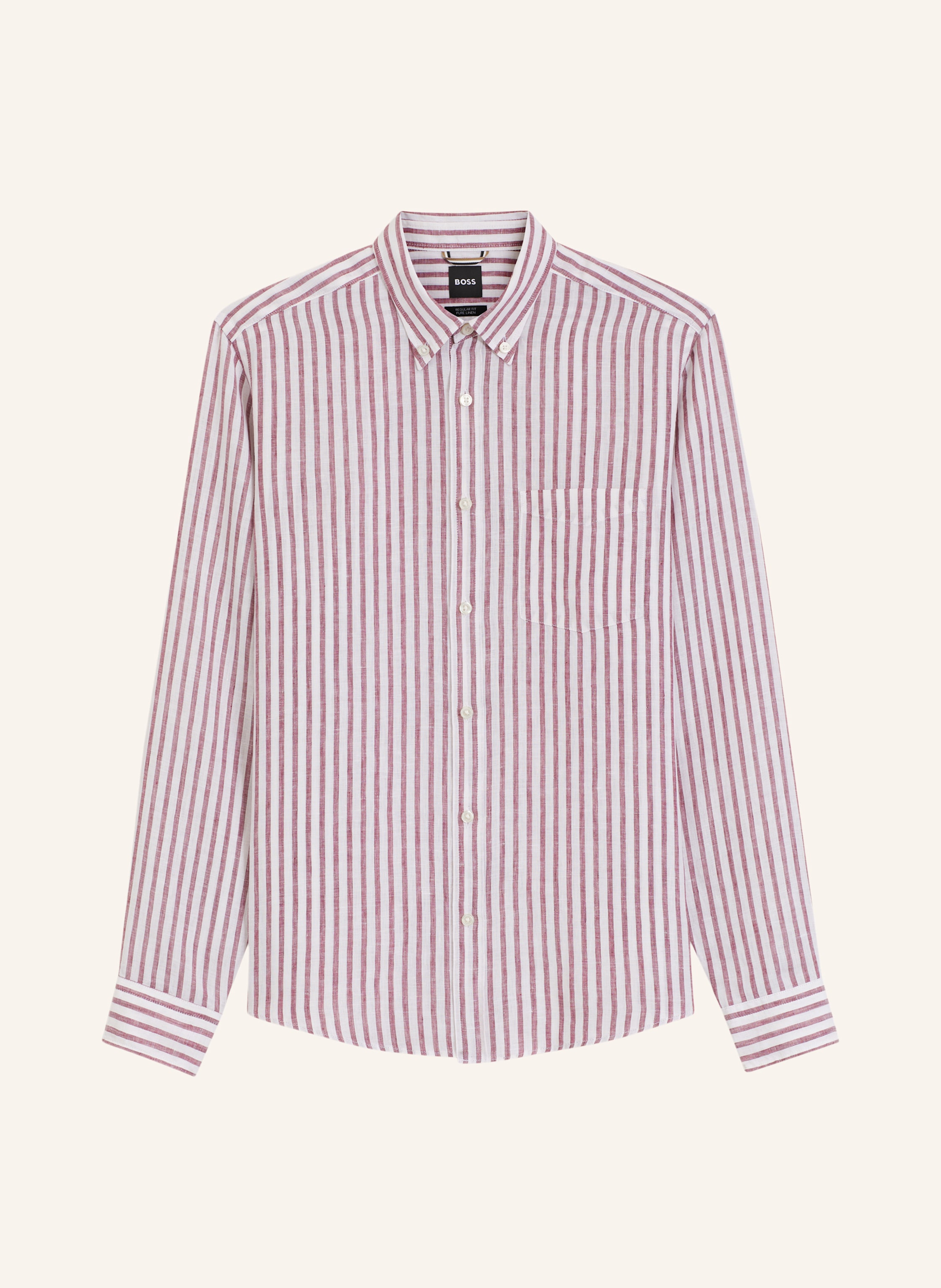 Boss Boss Casual Hemd C-Liam-S-Bd-P-262 Regular Fit rot in ROT