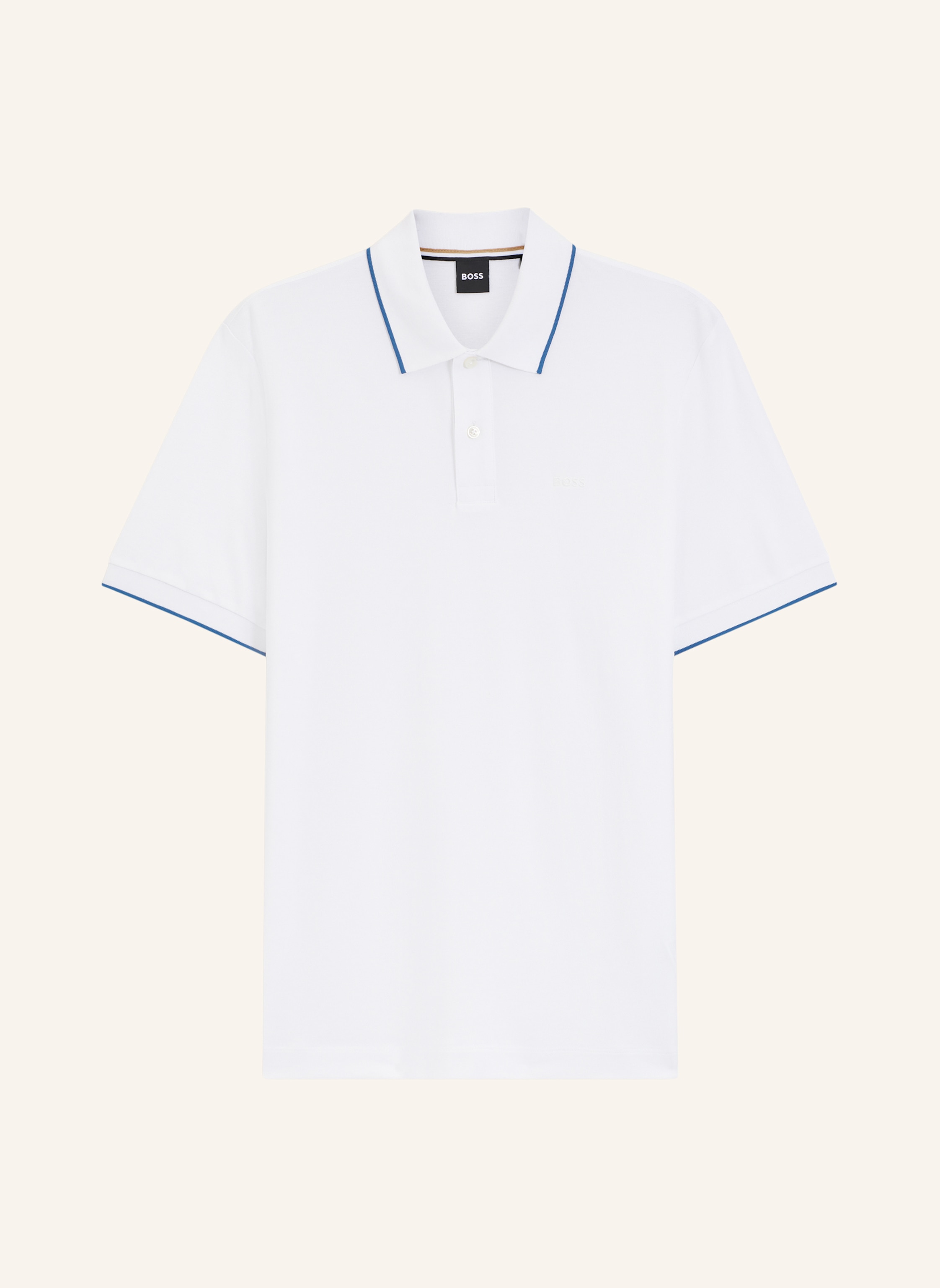 Boss Polo Parlay 250_In Regular Fit beige