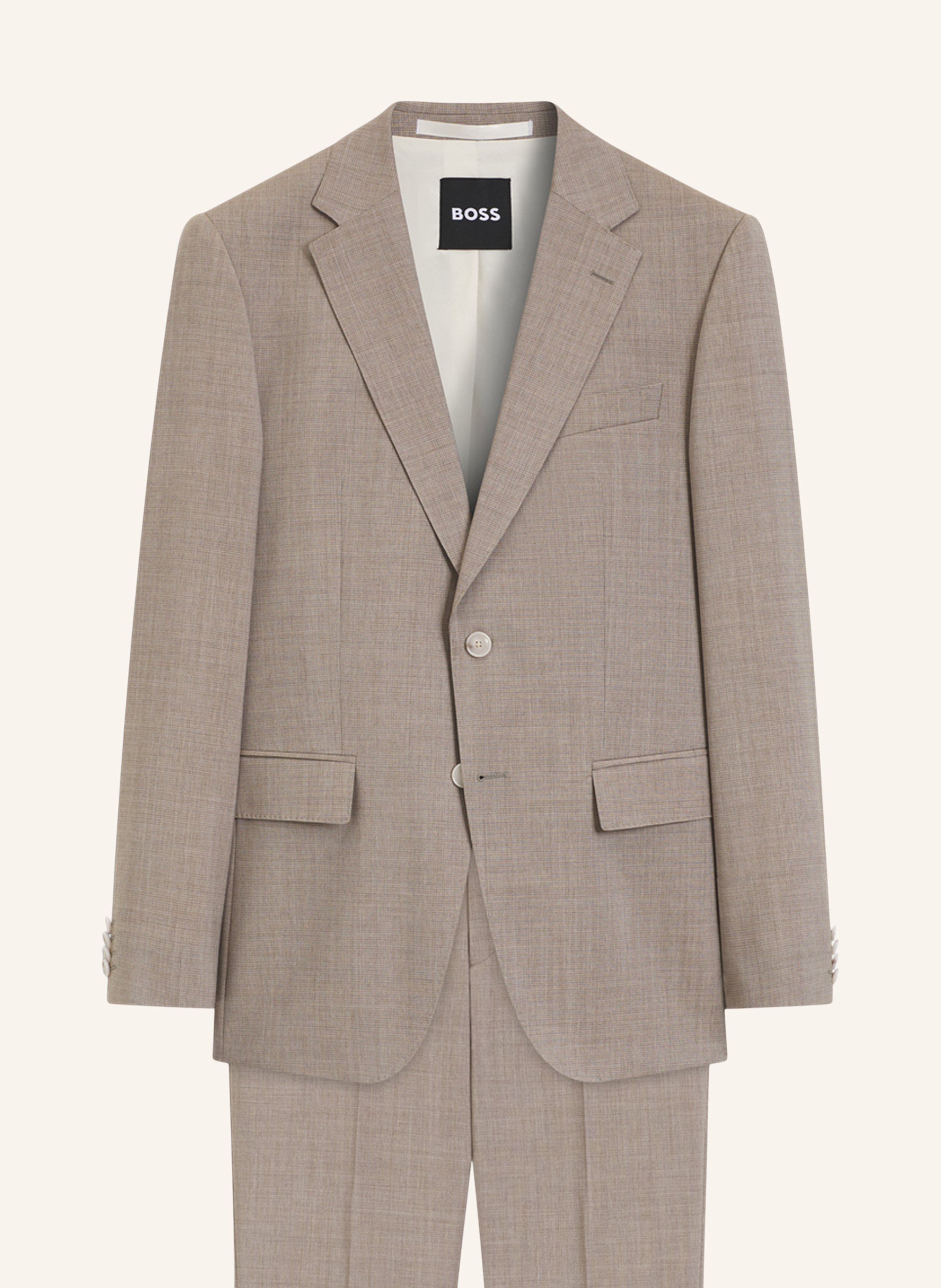 Boss Anzug H-Huge-2pcs-263 Slim Fit gruen