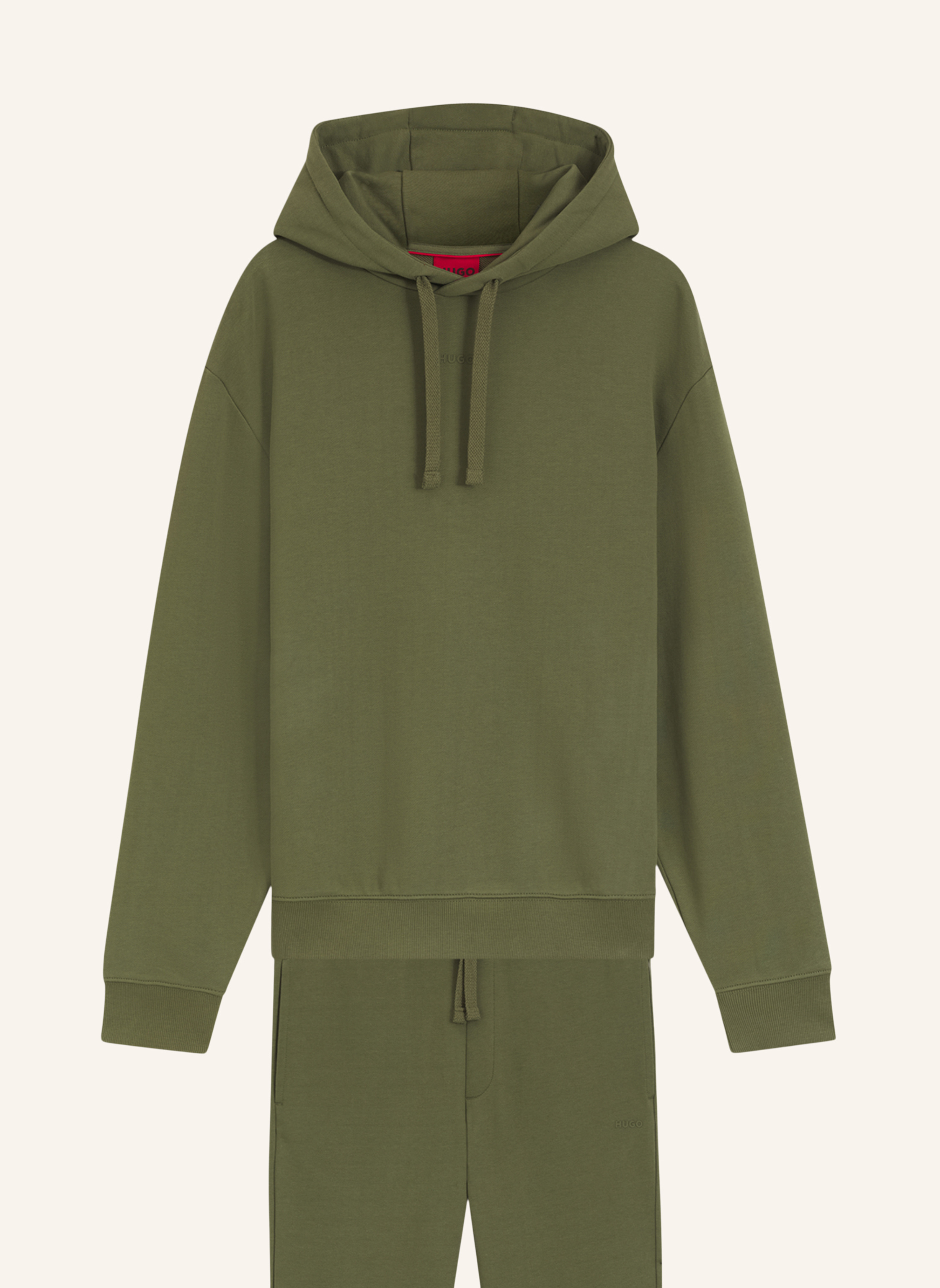 Hugo Sweatshirt Tracksuit_Dapodayote Relaxed Fit gruen
