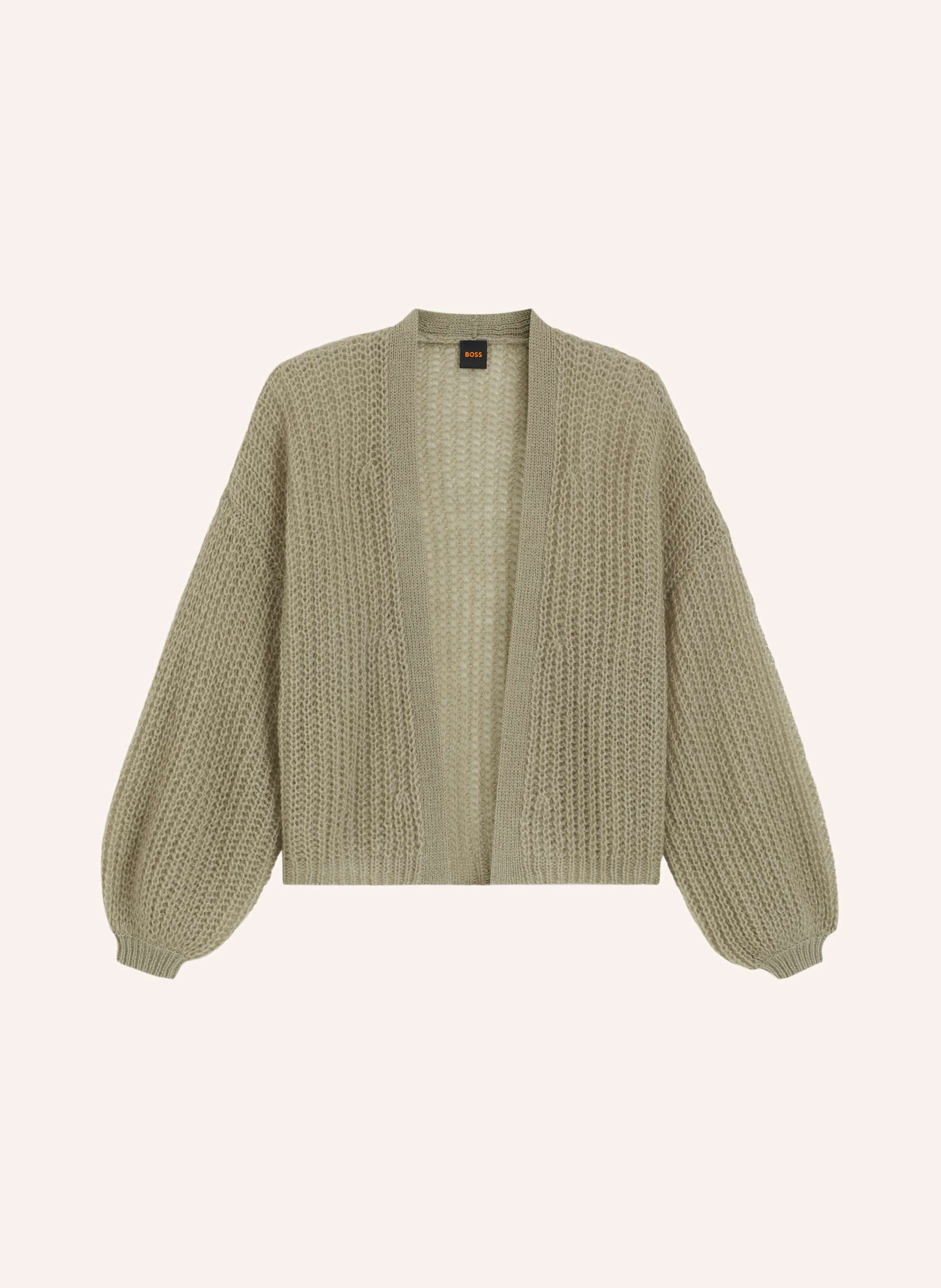 Boss Cardigan C_Furgovia_1 Relaxed Fit gruen