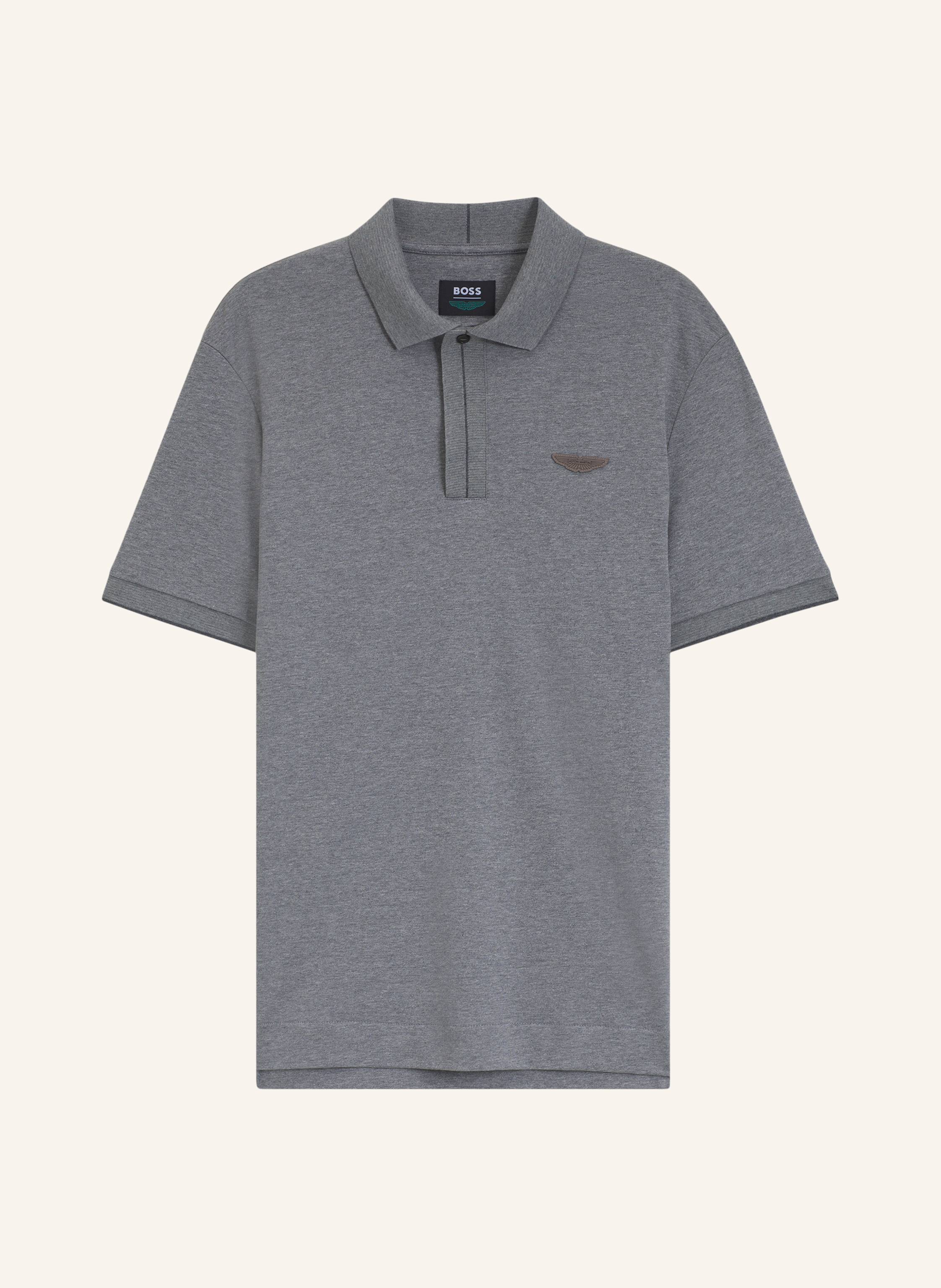 Boss Polo C-Parlay 80_Am Regular Fit grau