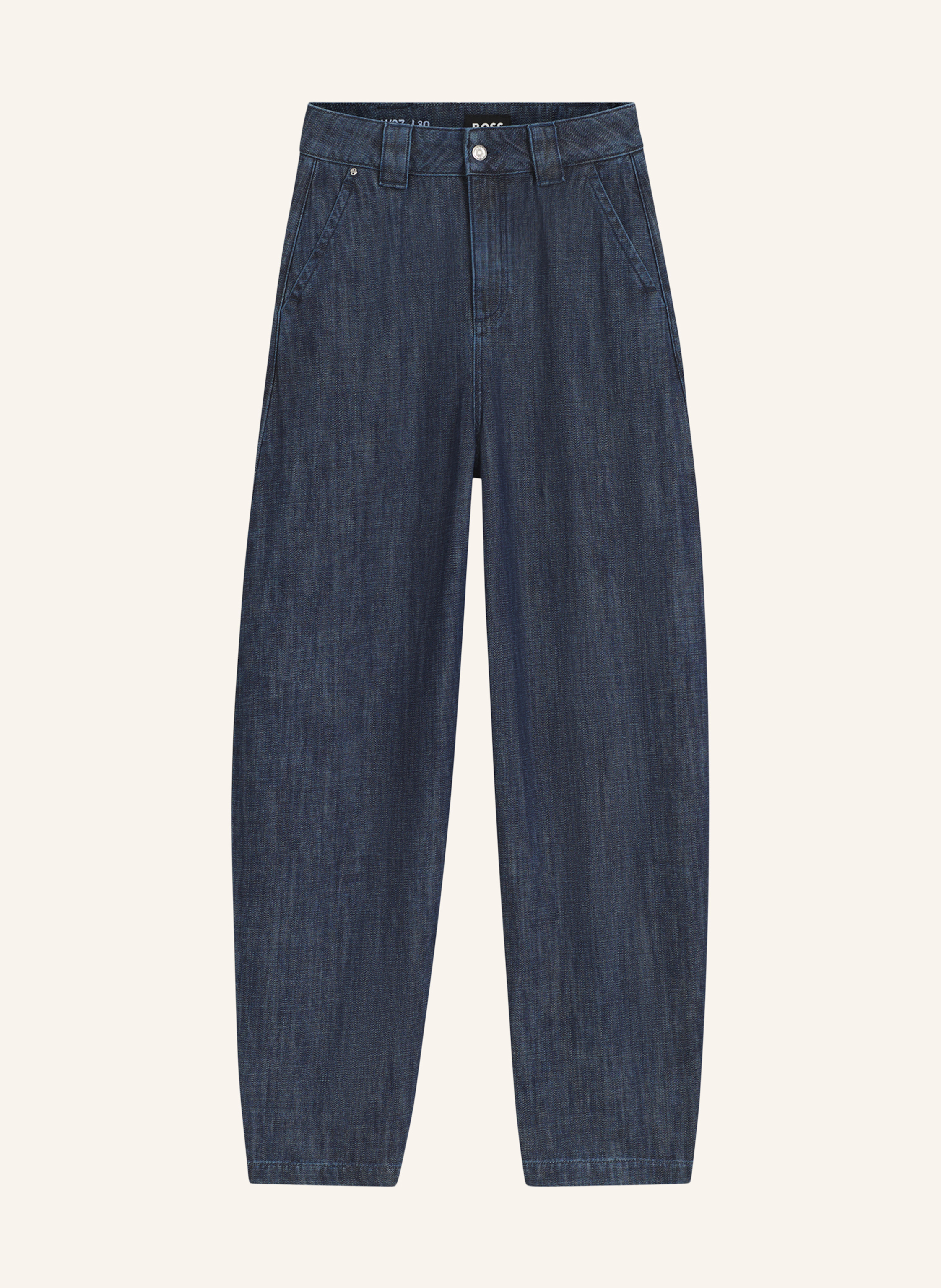 Boss Jeans Seasonal Barrel Relaxed Fit blau