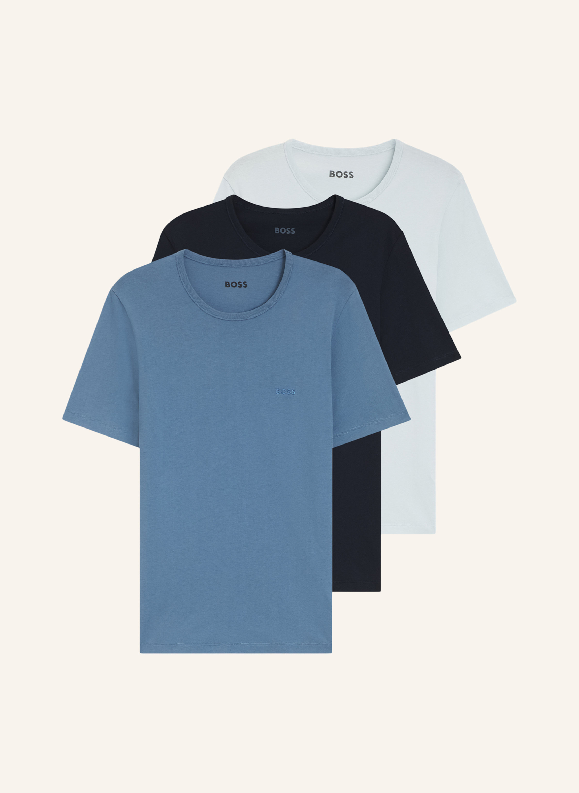 Boss Unterw�Sche Top Tshirtrn 3p Classic Regular Fit rosa