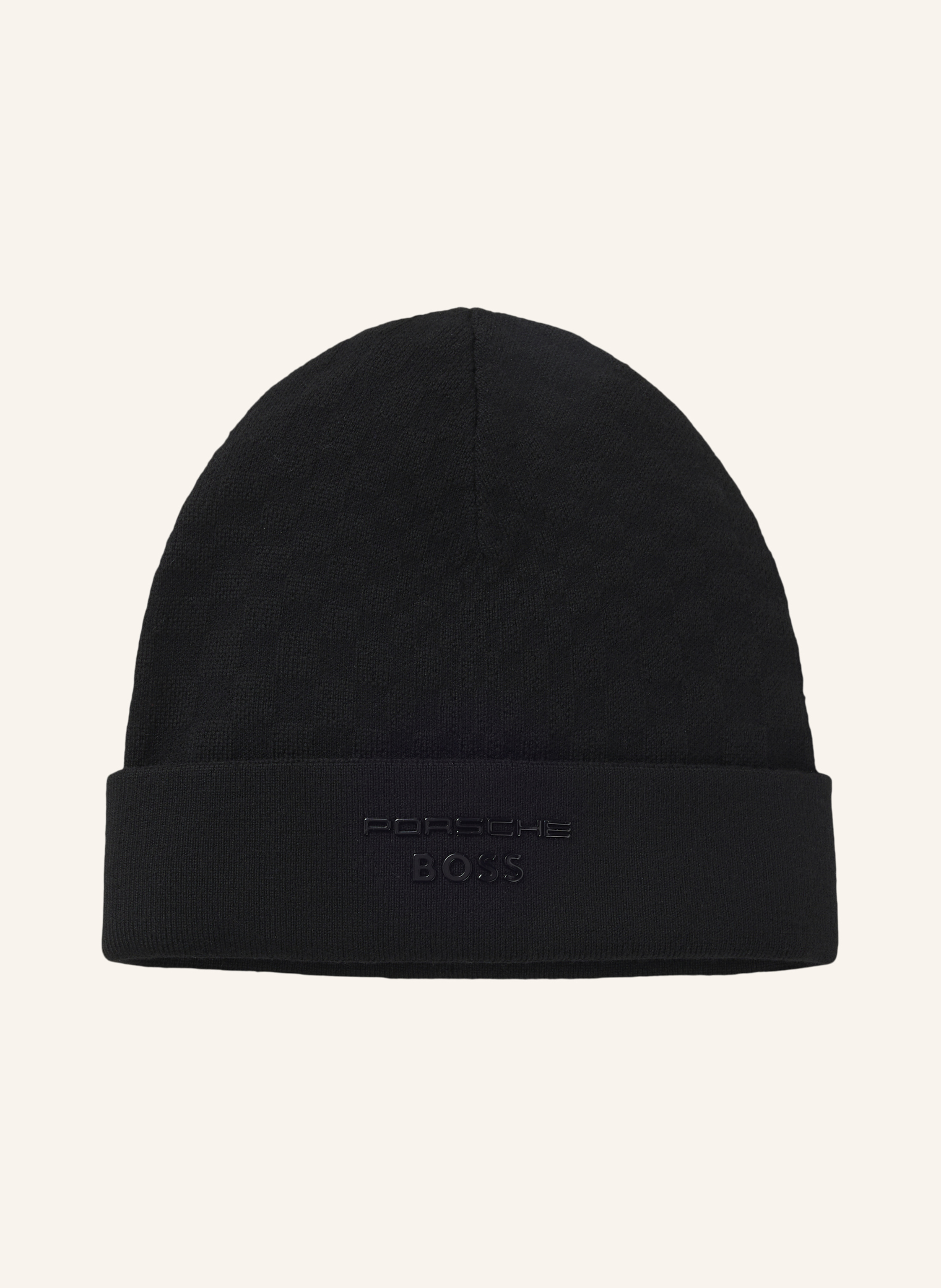Boss Strickm�Tze Pasha Beanie Jacq Ps schwarz