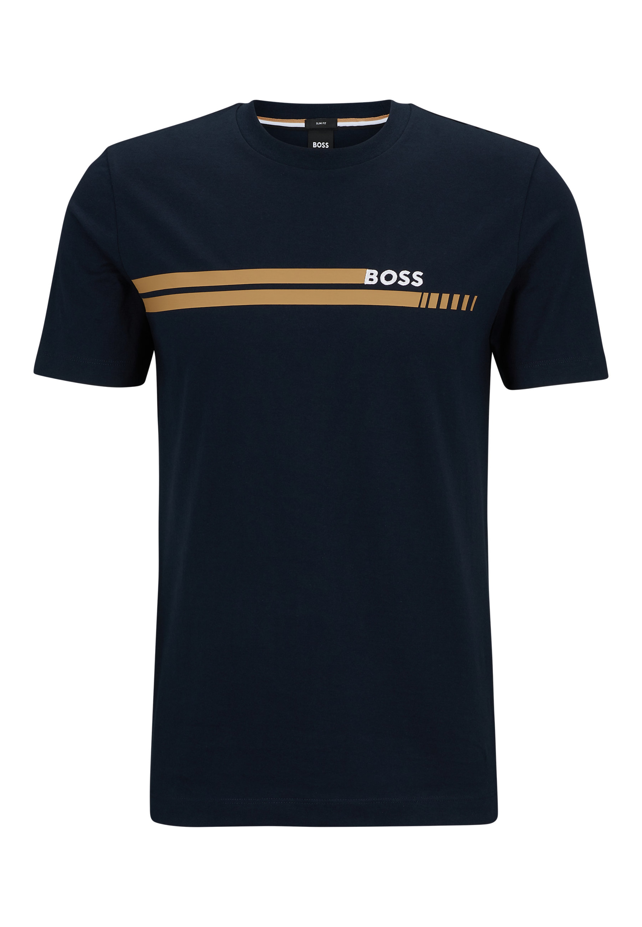 TESSLER BOSS T-Shirt in Fit 197 Slim dunkelblau