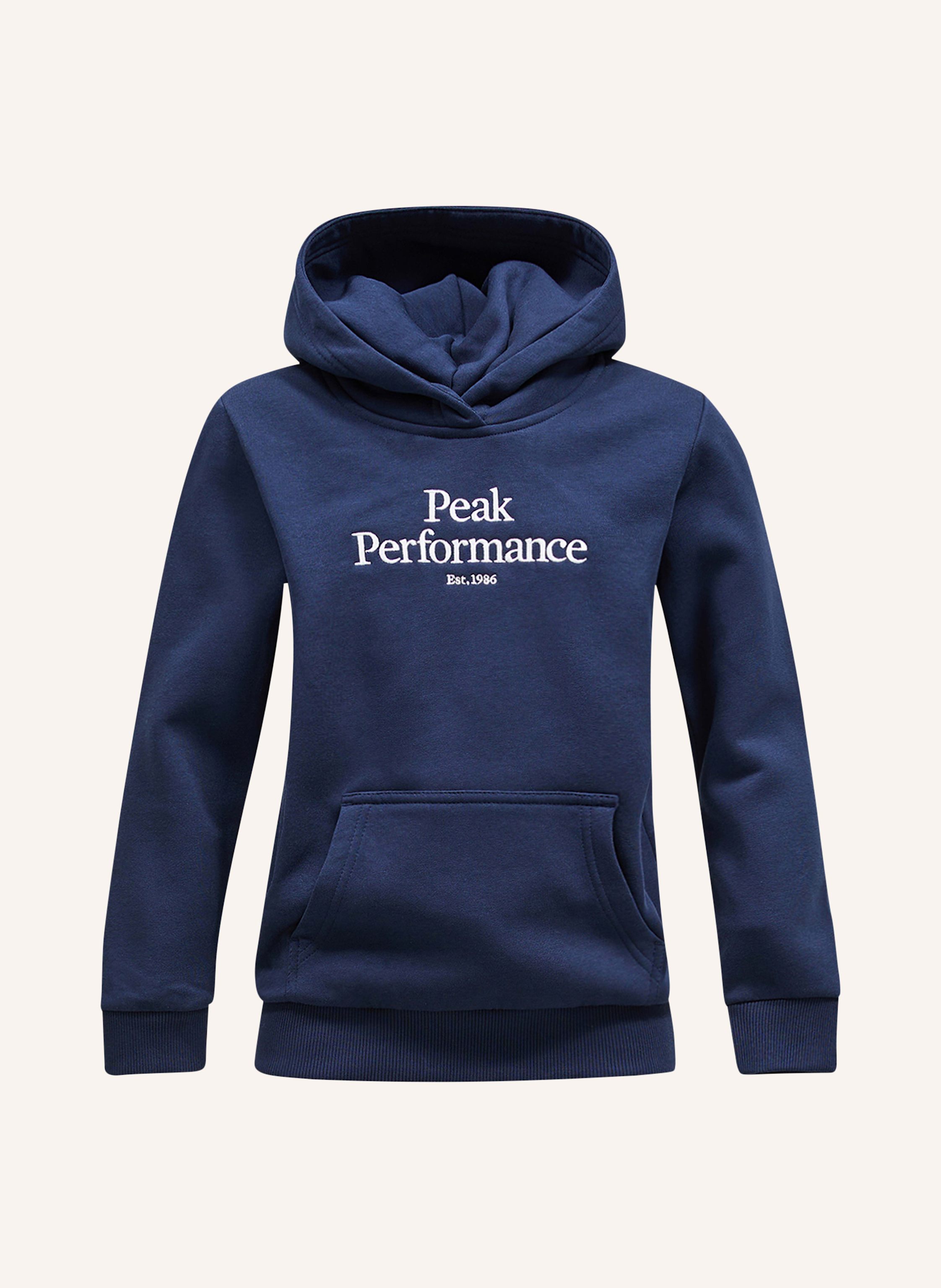 Peak Performance Jr Original Hood Kapuzensweatshirt blau