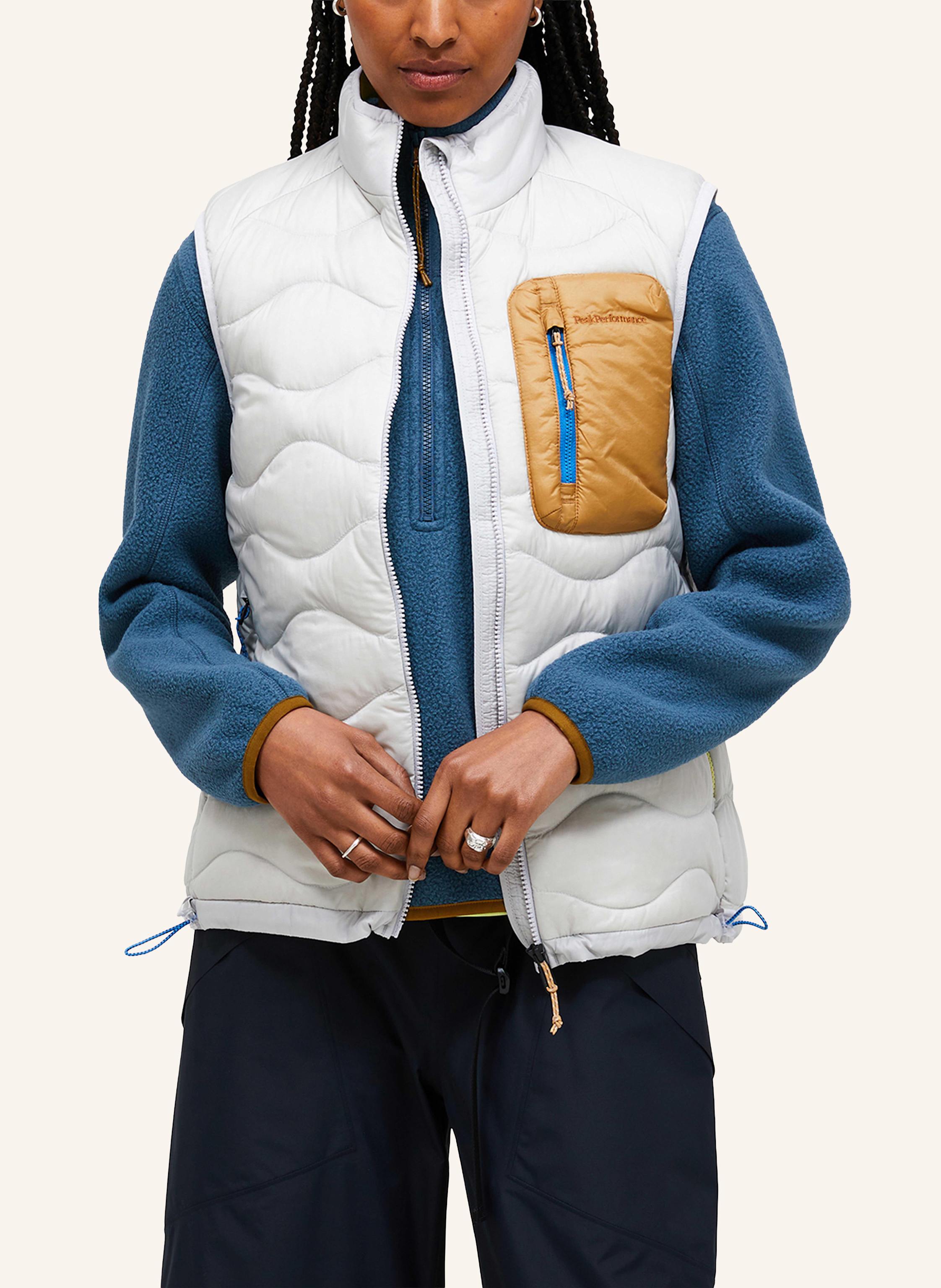 Thumbnail - Peak Performance Daunenweste Helium Utility grau