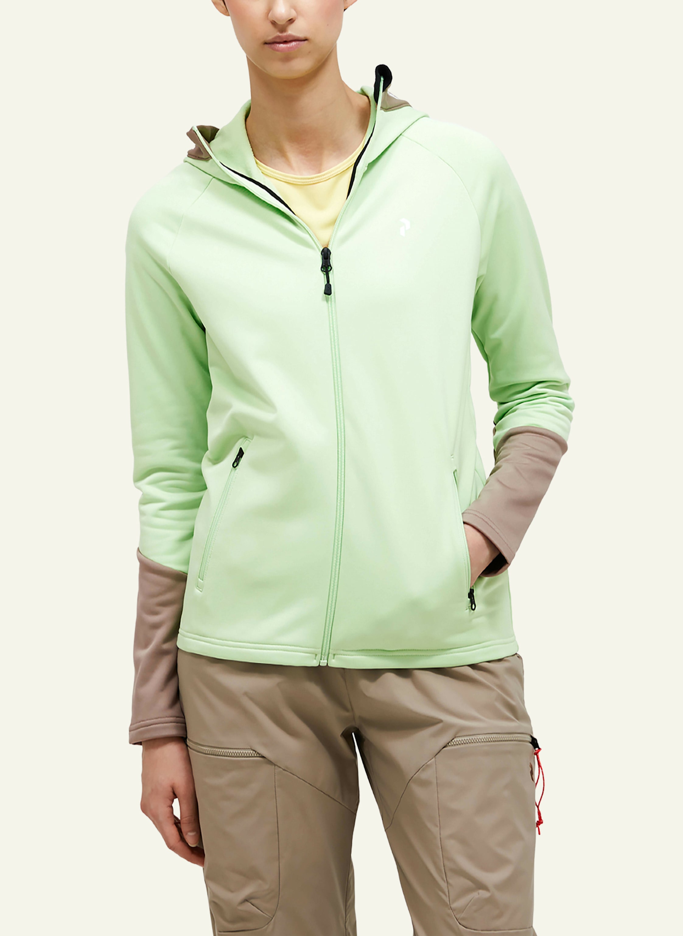 Thumbnail - Peak Performance Midlayer Jacke Rider gruen