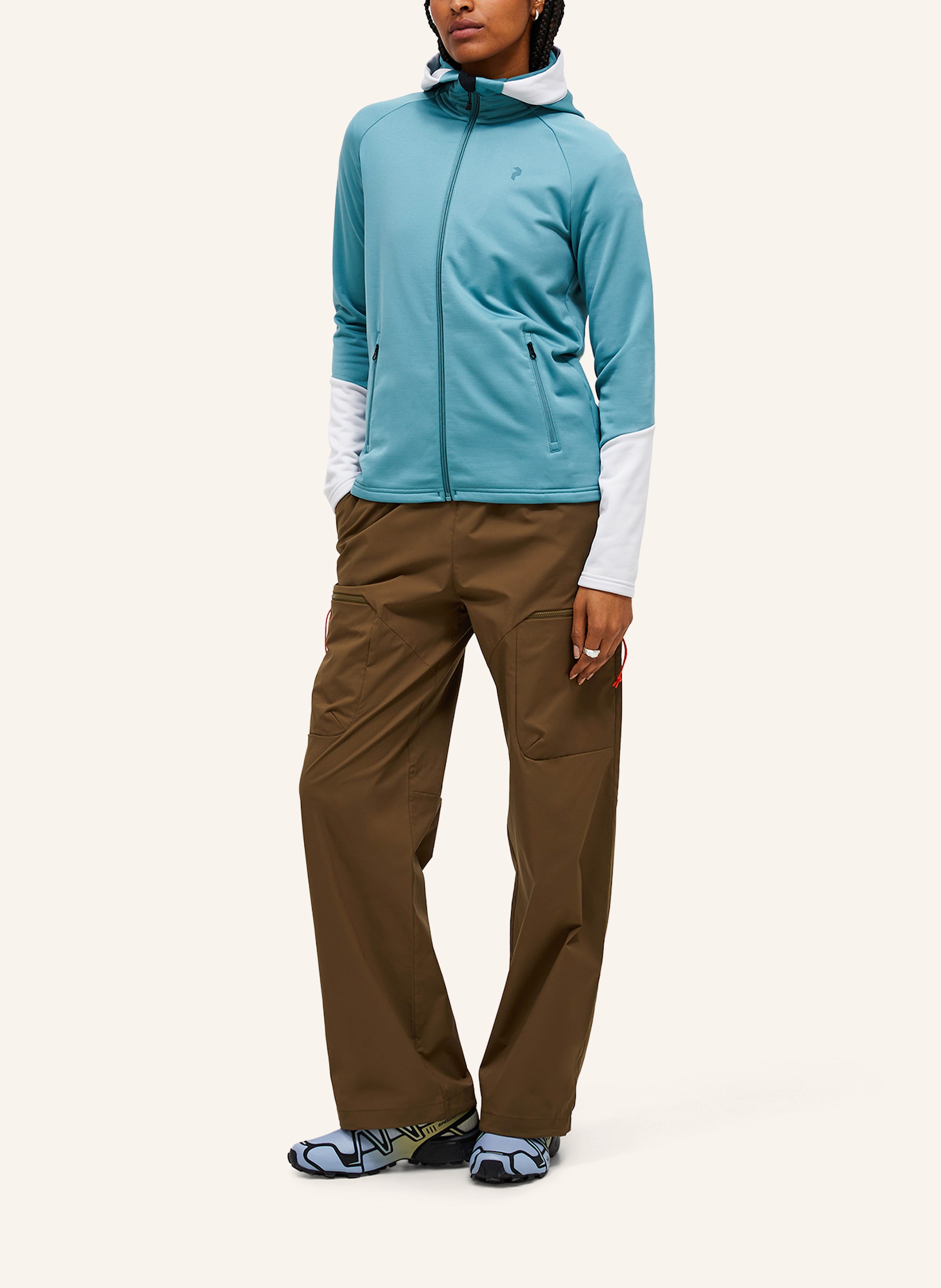 Thumbnail - Peak Performance Midlayer-Jacke Rider Essentials blau