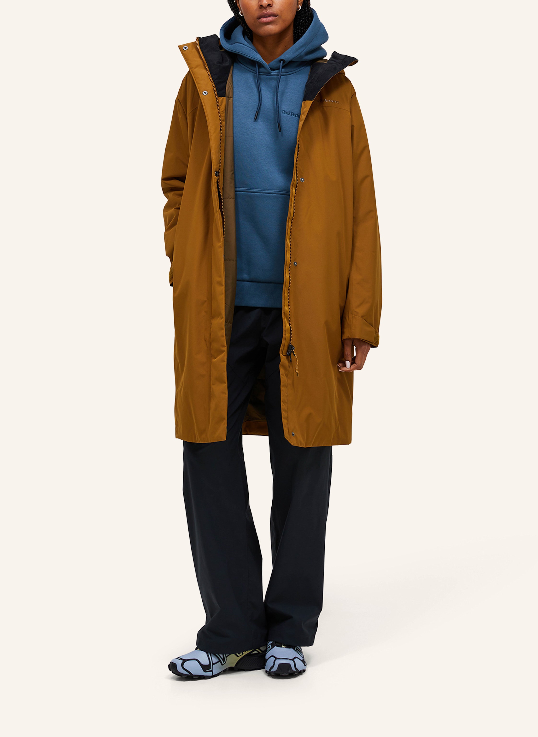 Thumbnail - Peak Performance Parka Treeline Hipe® gruen
