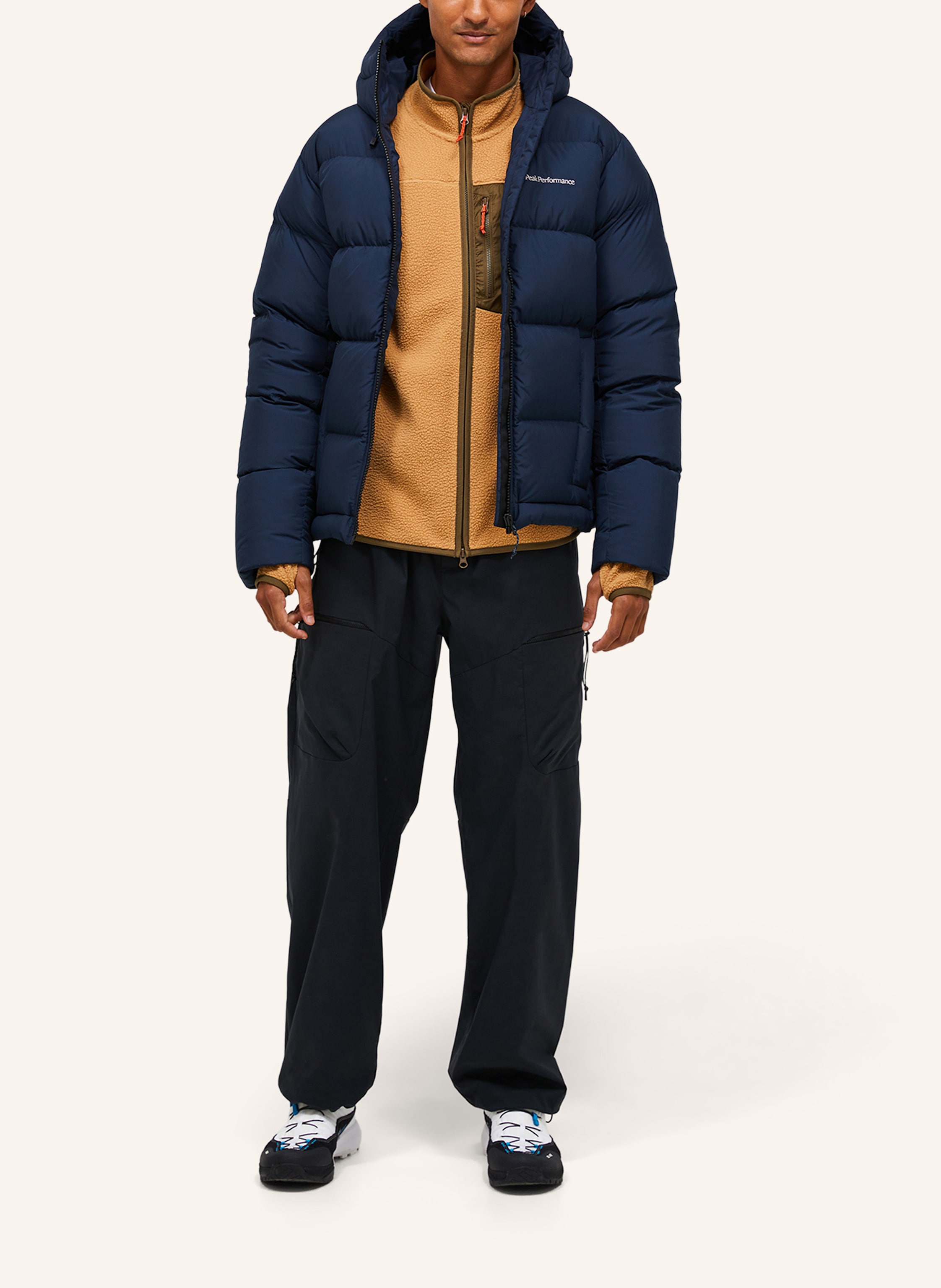 Thumbnail - Peak Performance Daunenjacke Rivel blau