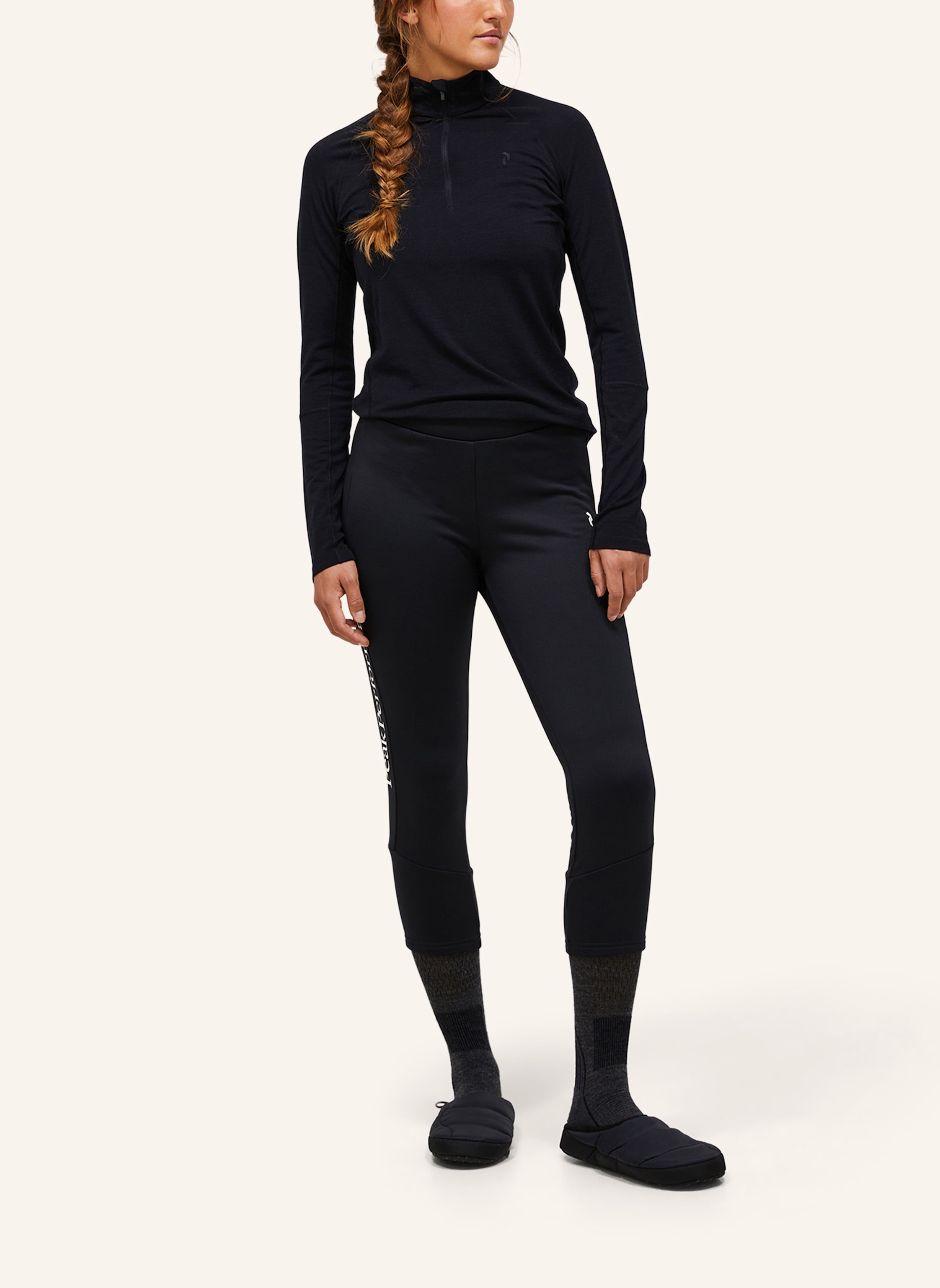 Thumbnail - Peak Performance Sportleggings schwarz