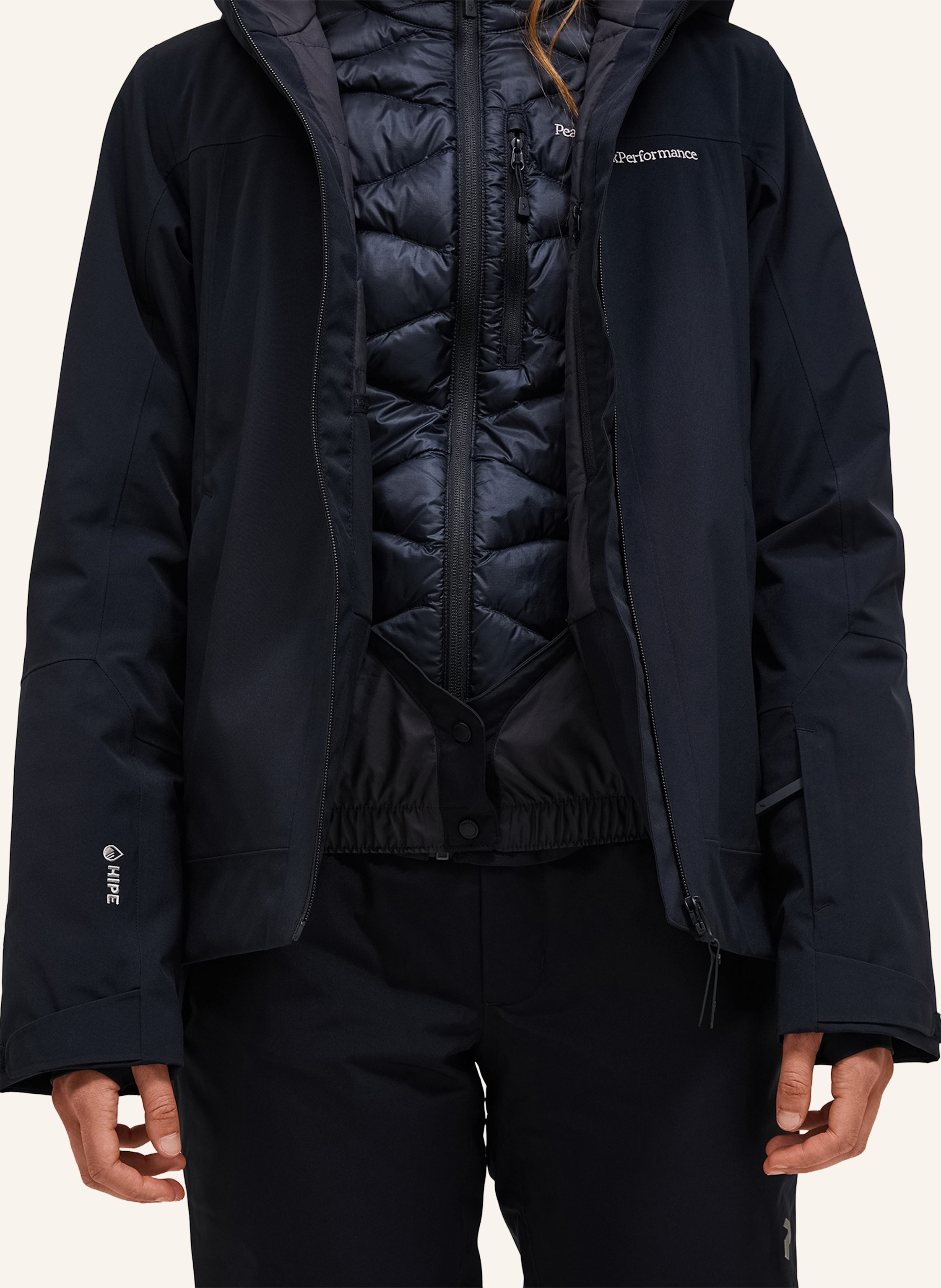 Thumbnail - Peak Performance Skijacke Rider schwarz