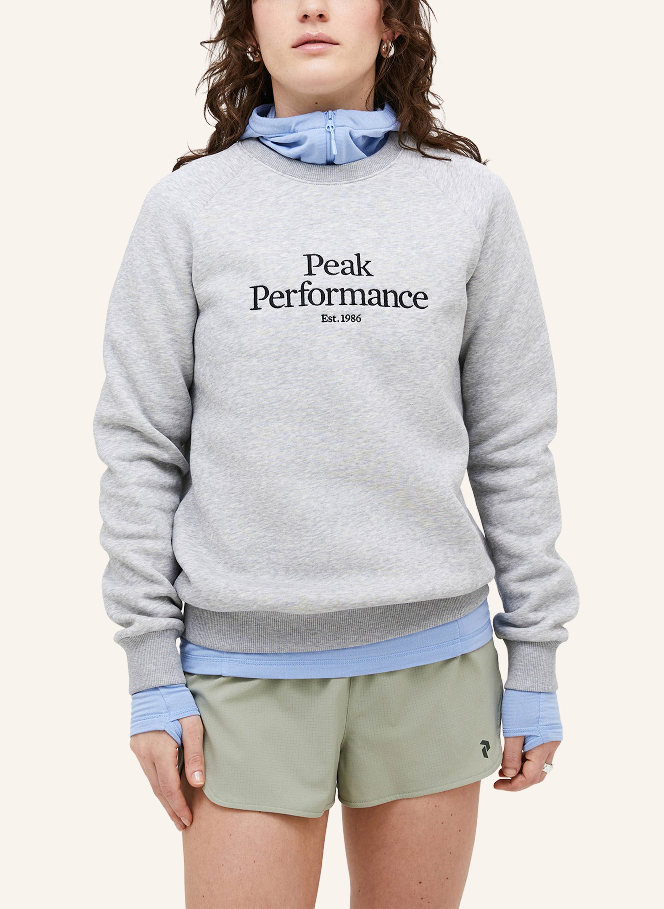 Thumbnail - Peak Performance Sweatshirtpullover grau