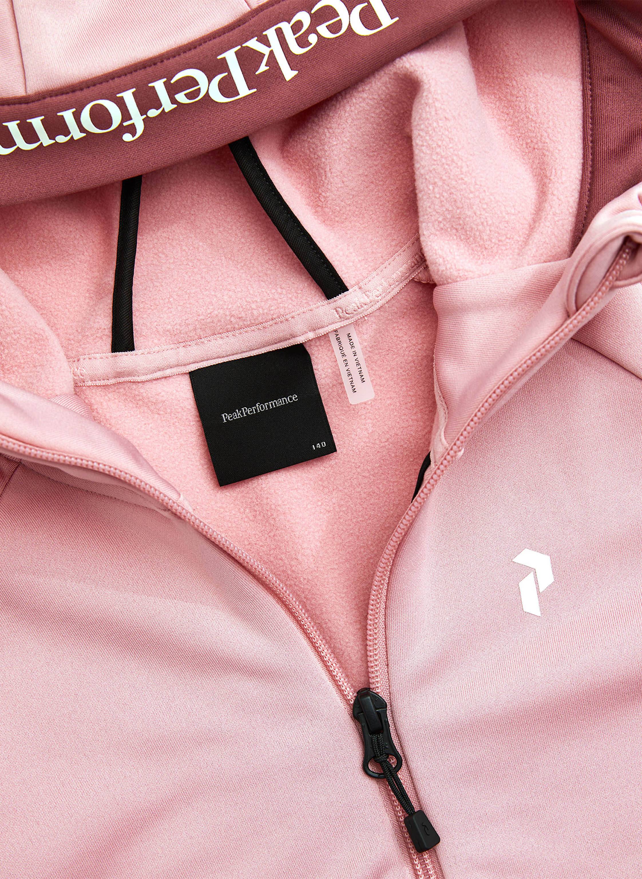 Thumbnail - Peak Performance Fleecejacke rosa