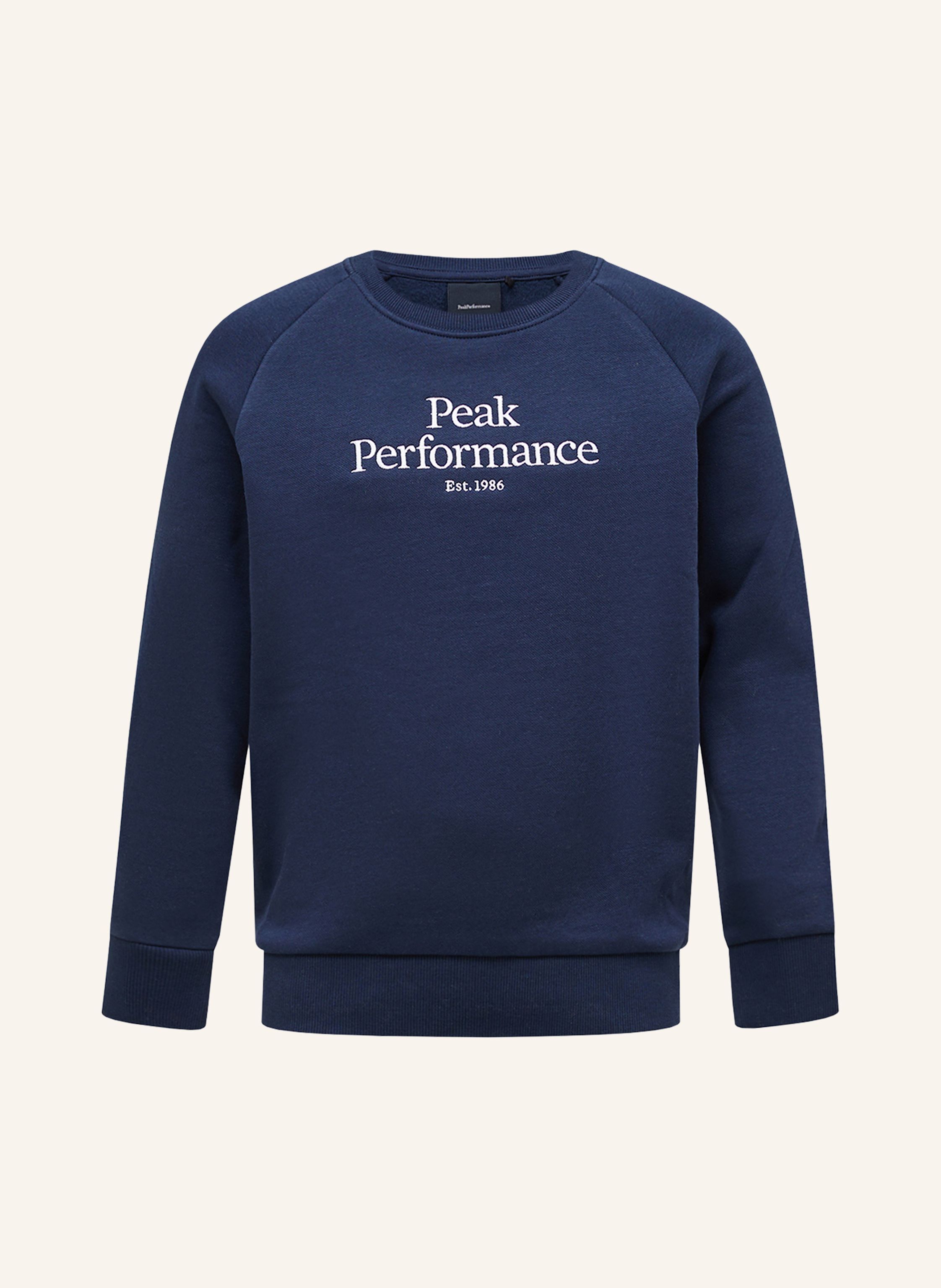 Peak Performance Jr Original Crew Sweatshirtpullover blau