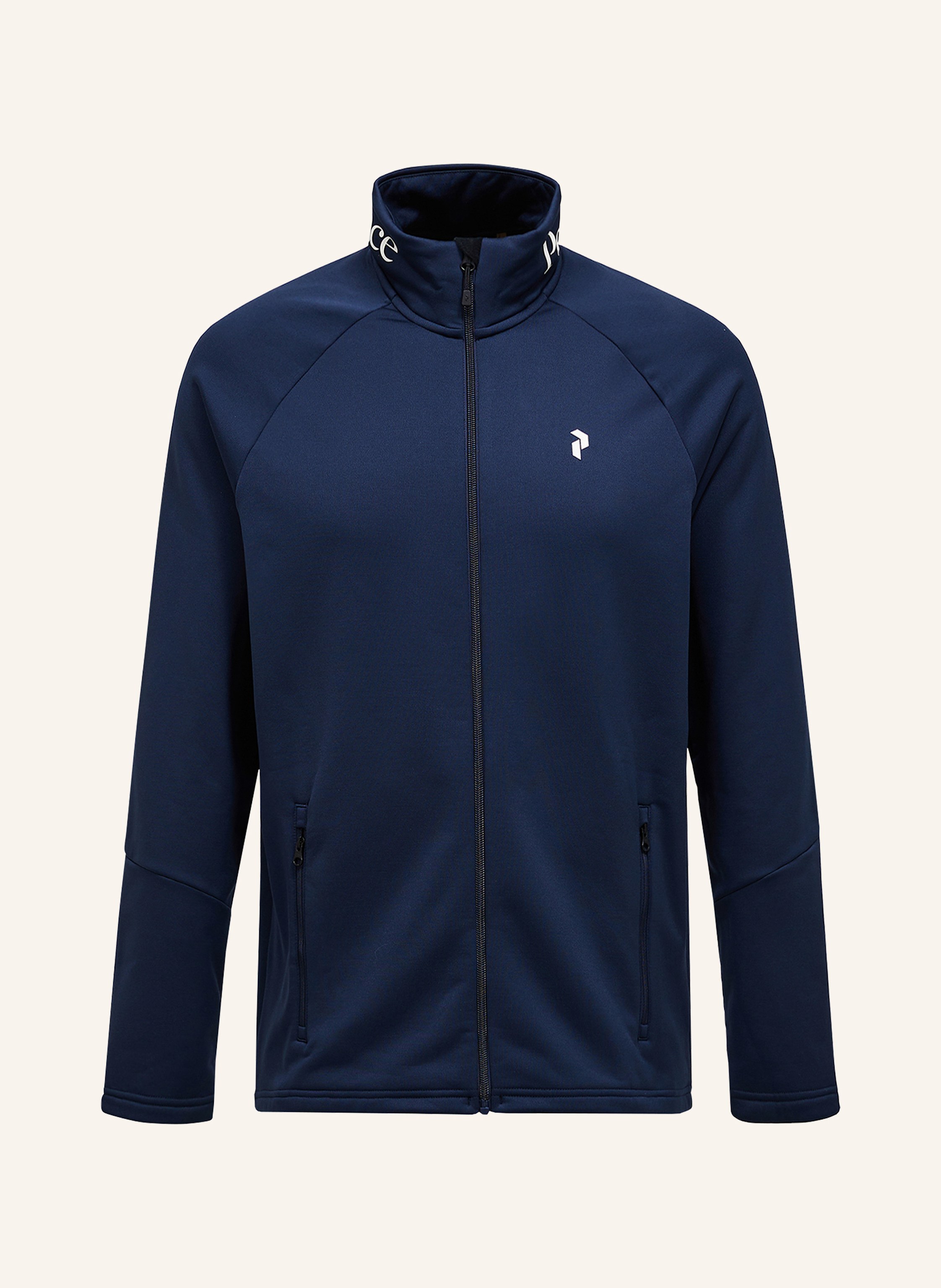 Peak Performance M Rider Essentials Midlayer Zip Jacket Fleecejacke blau