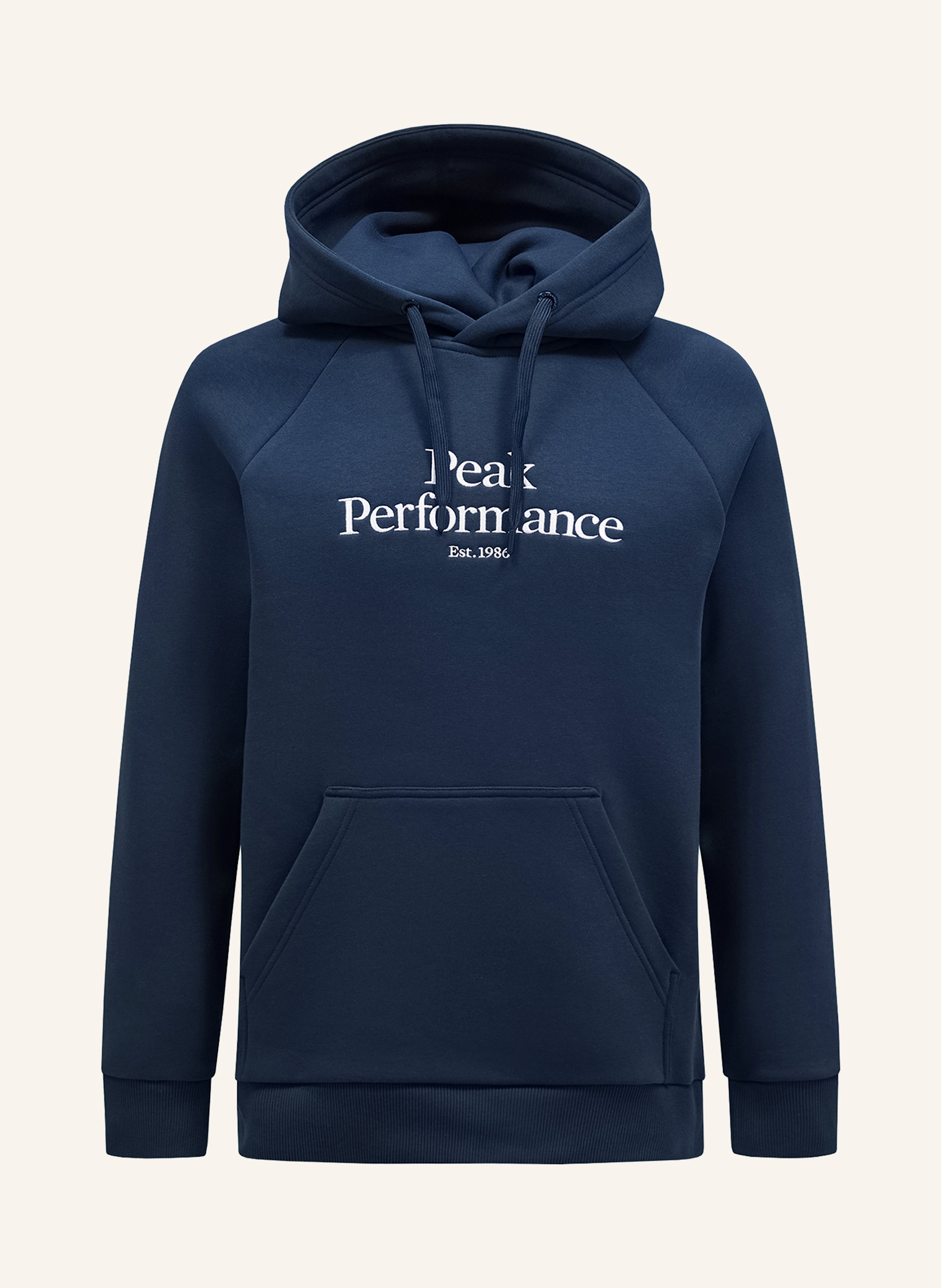 Peak Performance M Original Hood Kapuzensweatshirt blau