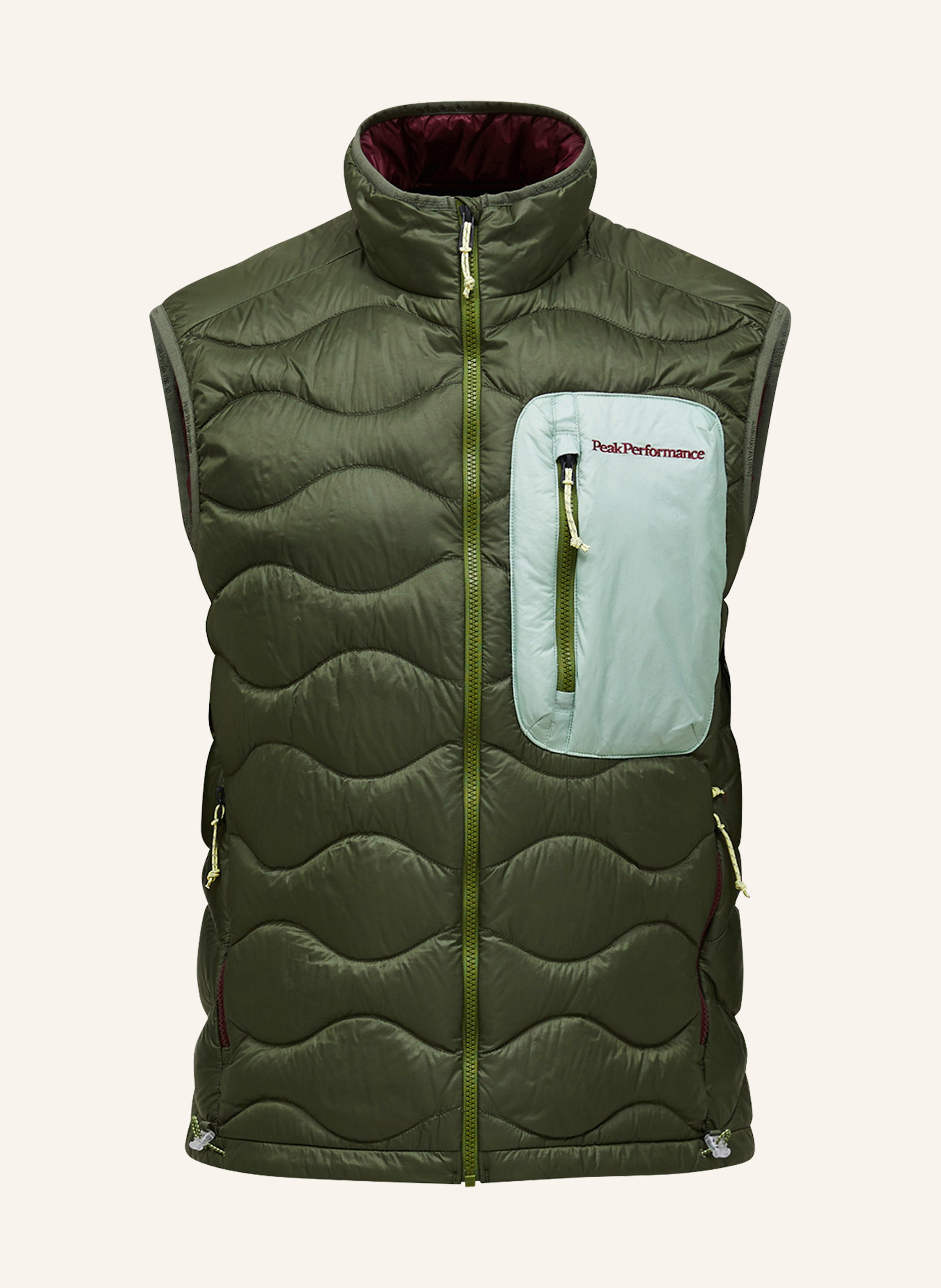 Peak Performance M Helium Utility Down Vest Daunenweste gruen