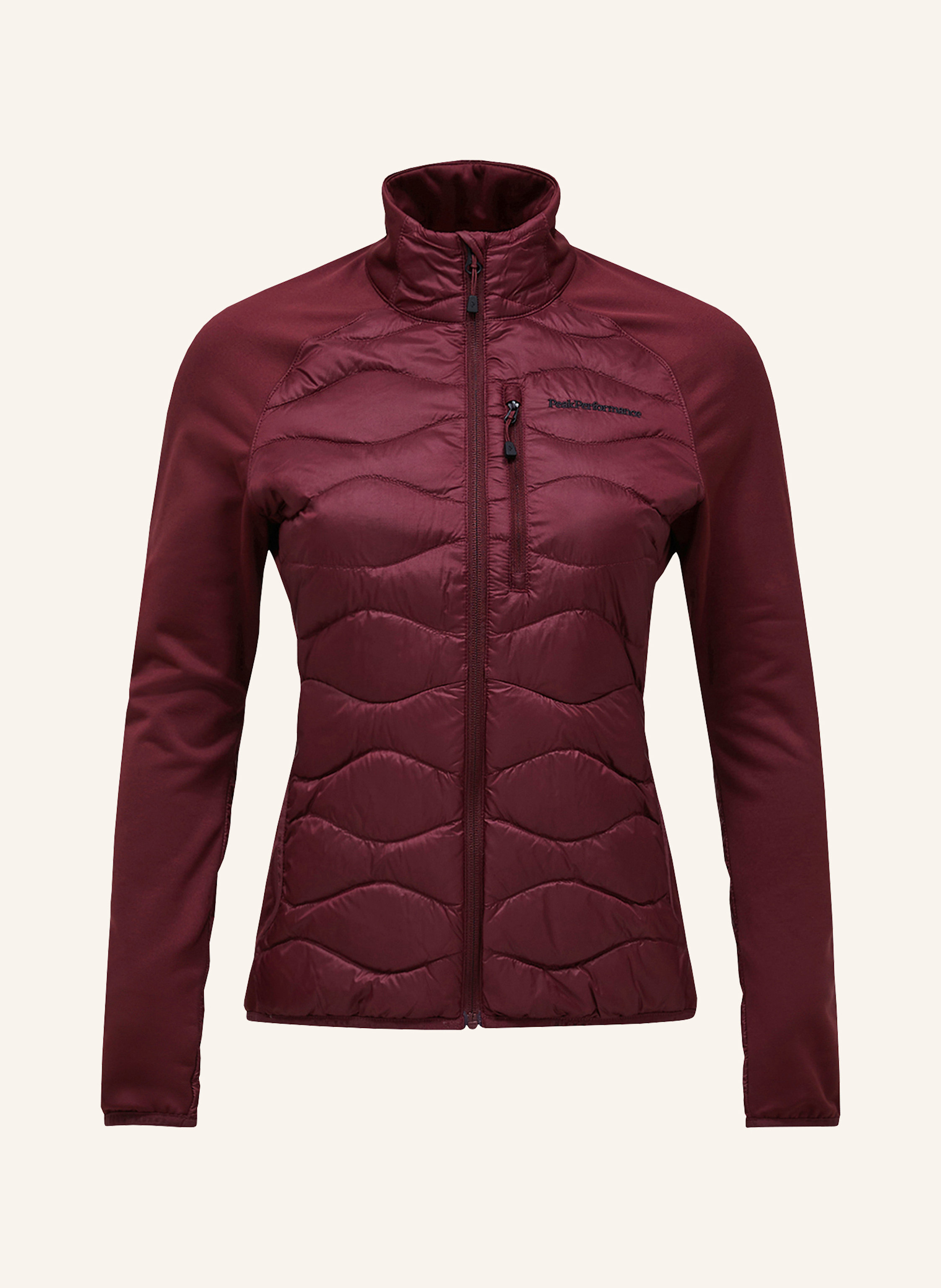 Peak Performance Midlayer-Jacke Helium rot