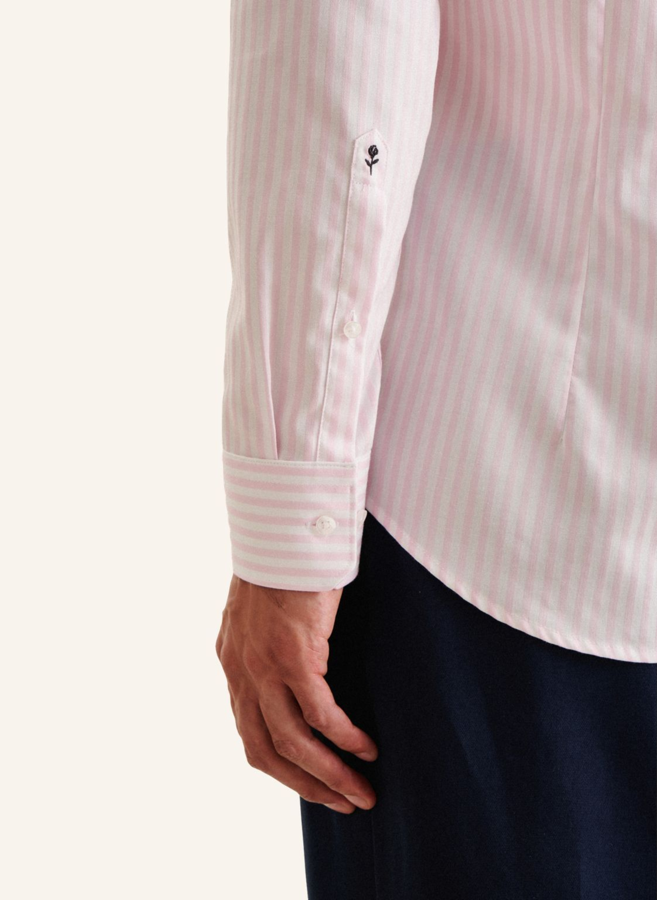 Thumbnail - Seidensticker Business Hemd Shaped Fit rosa