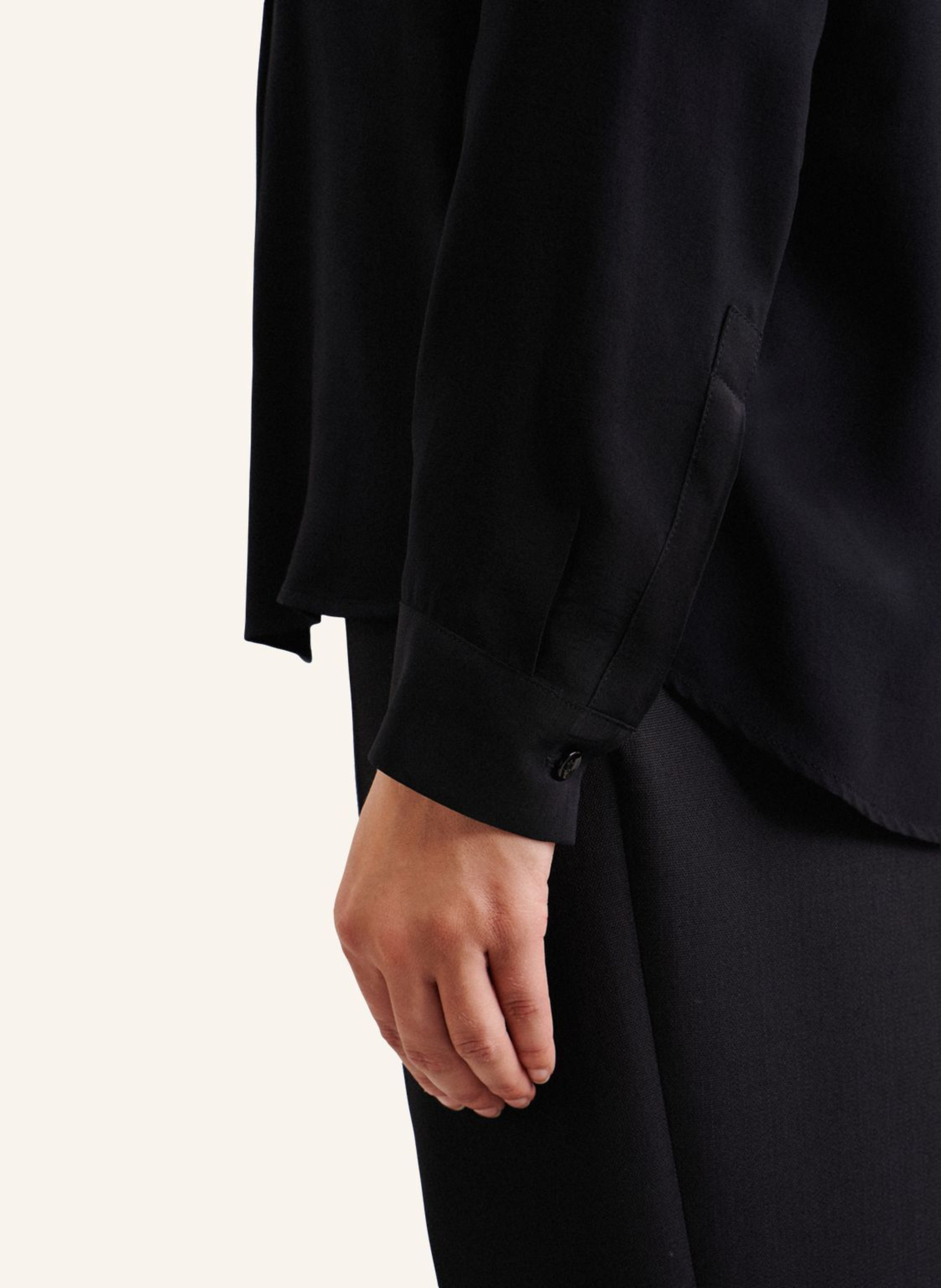 Thumbnail - Seidensticker Stehkragenbluse, Tunika schwarz