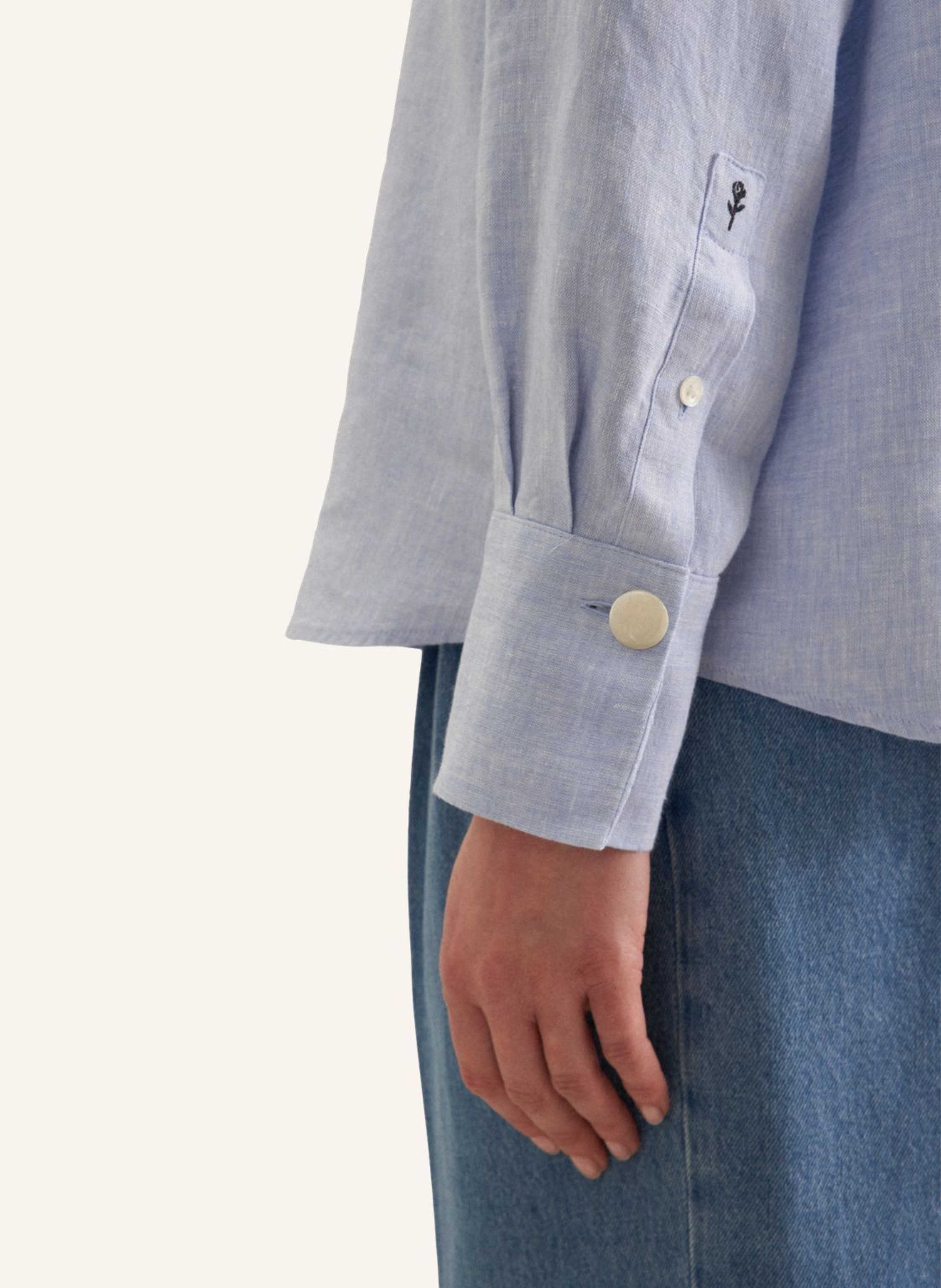 Thumbnail - Seidensticker Hemdbluse blau