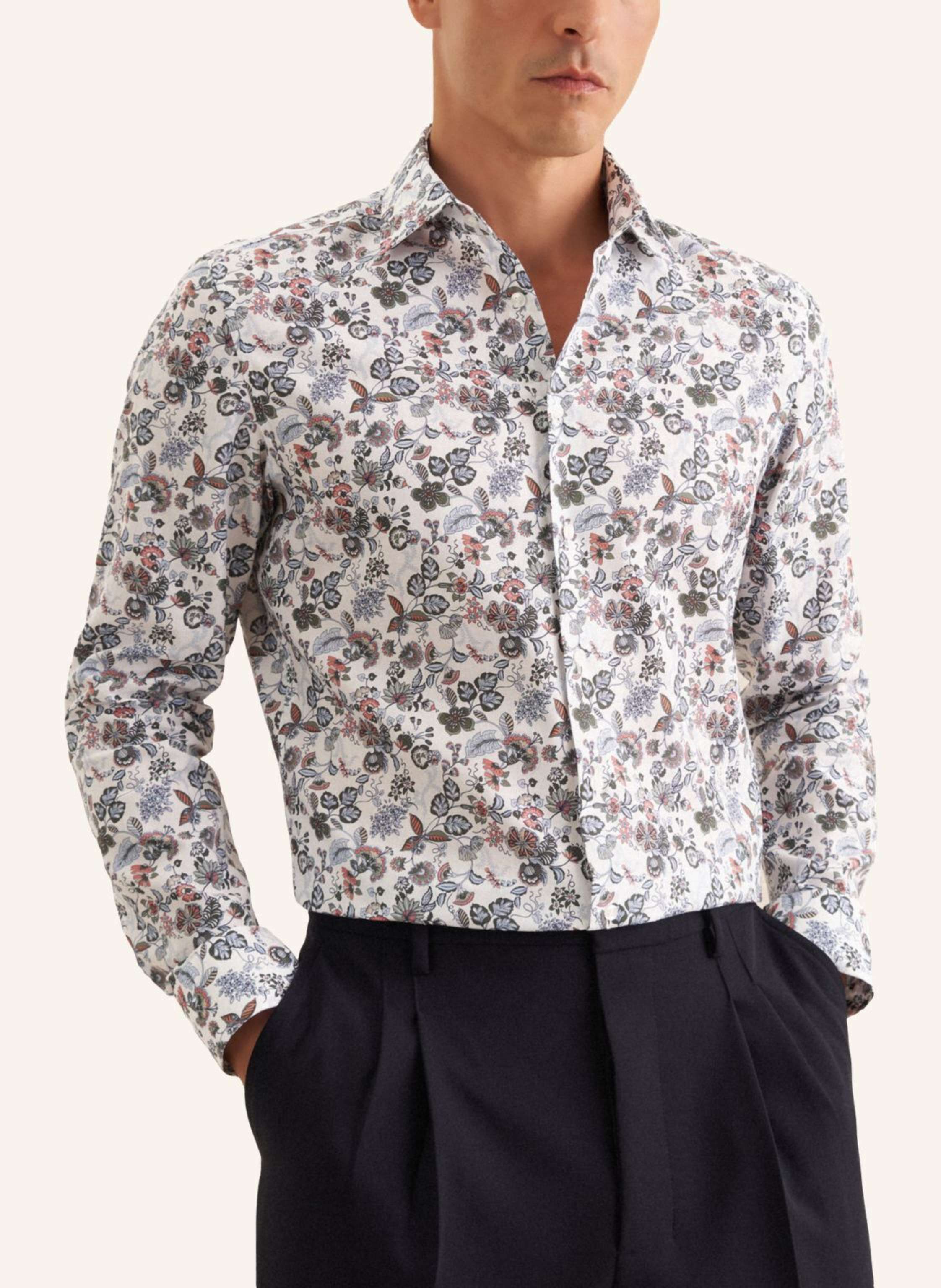 Thumbnail - Seidensticker Business Hemd Shaped Fit orange