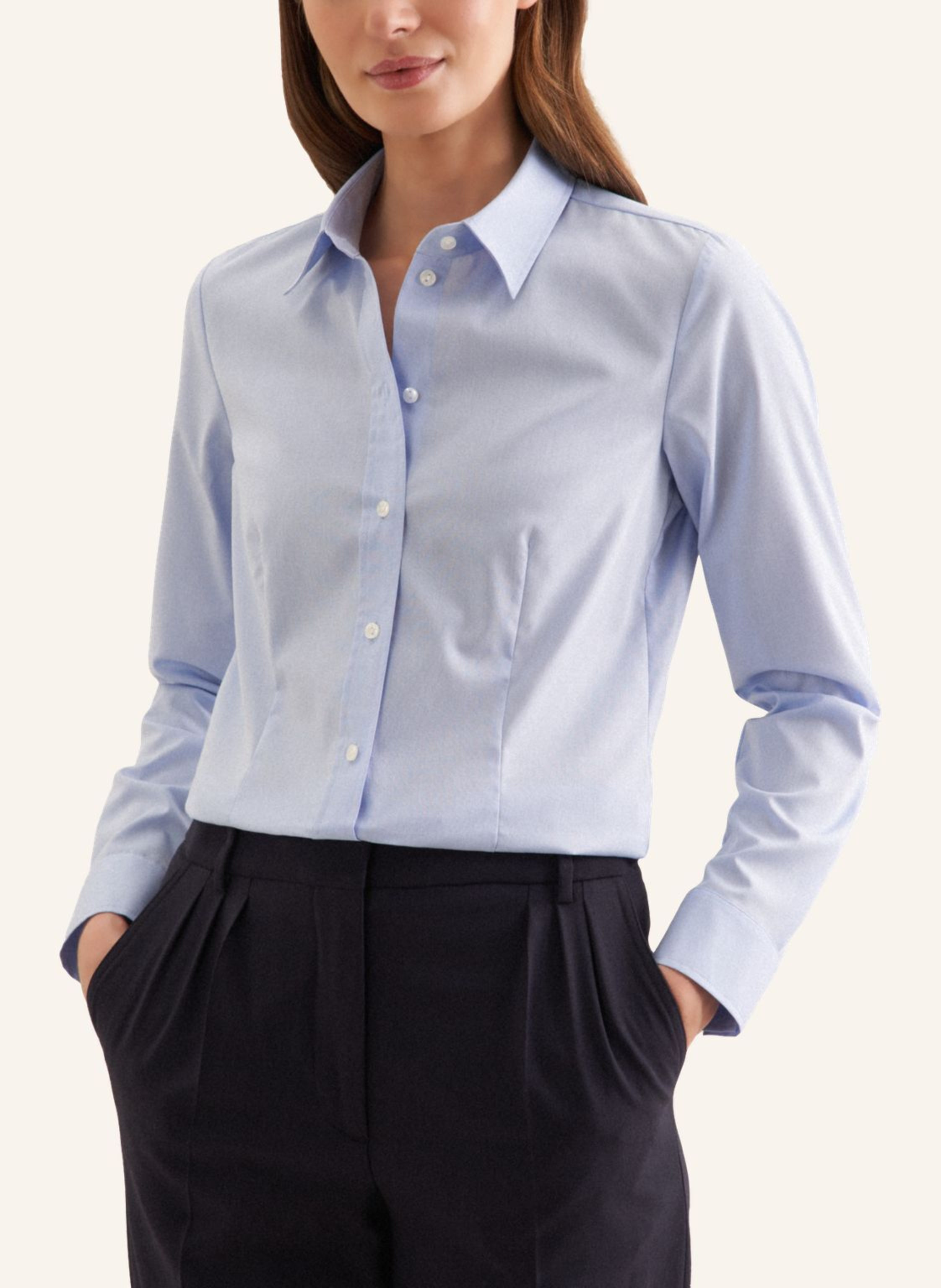 Thumbnail - Seidensticker Hemdbluse blau