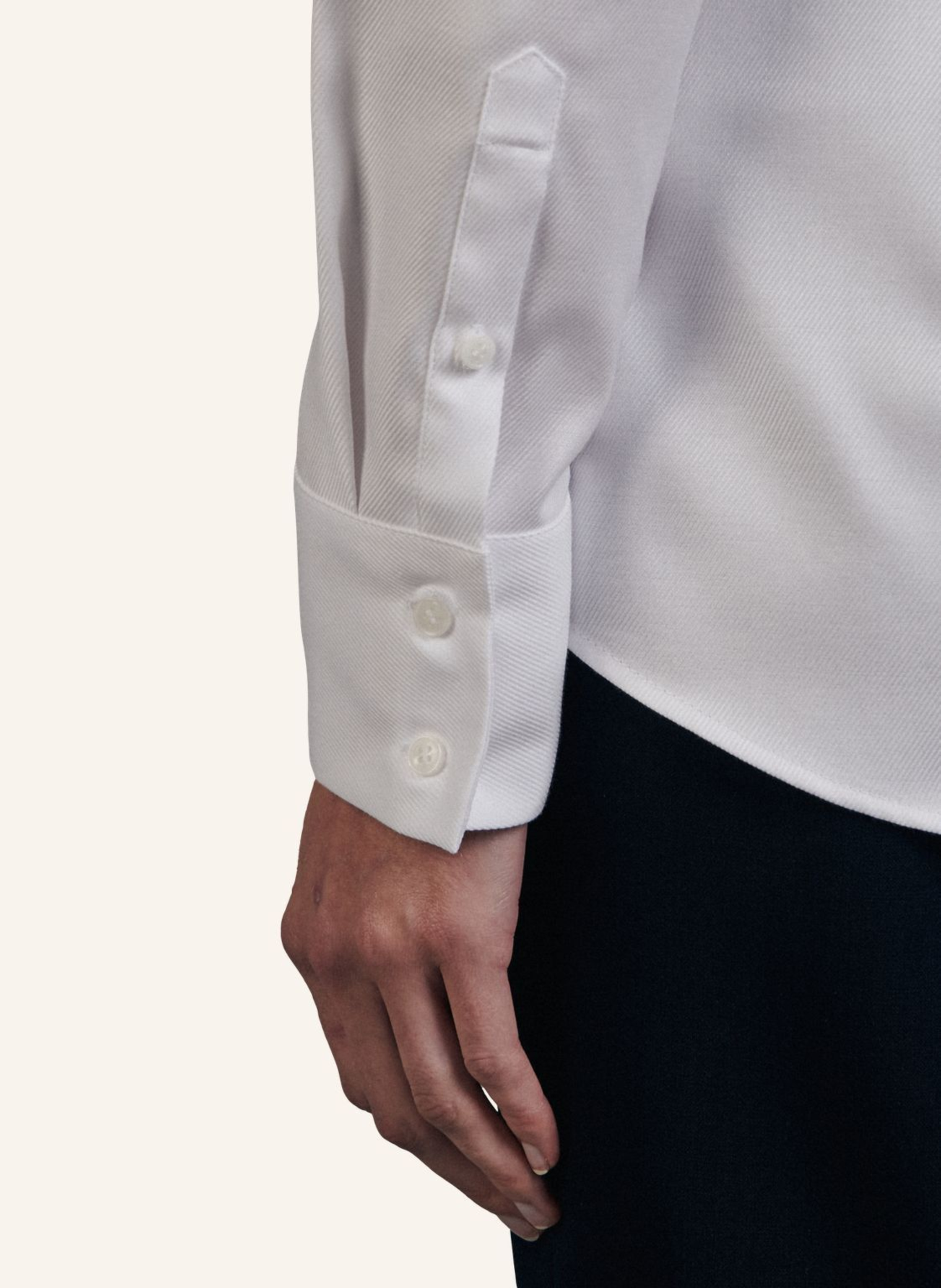 Thumbnail - Seidensticker Kelchkragenbluse weiss