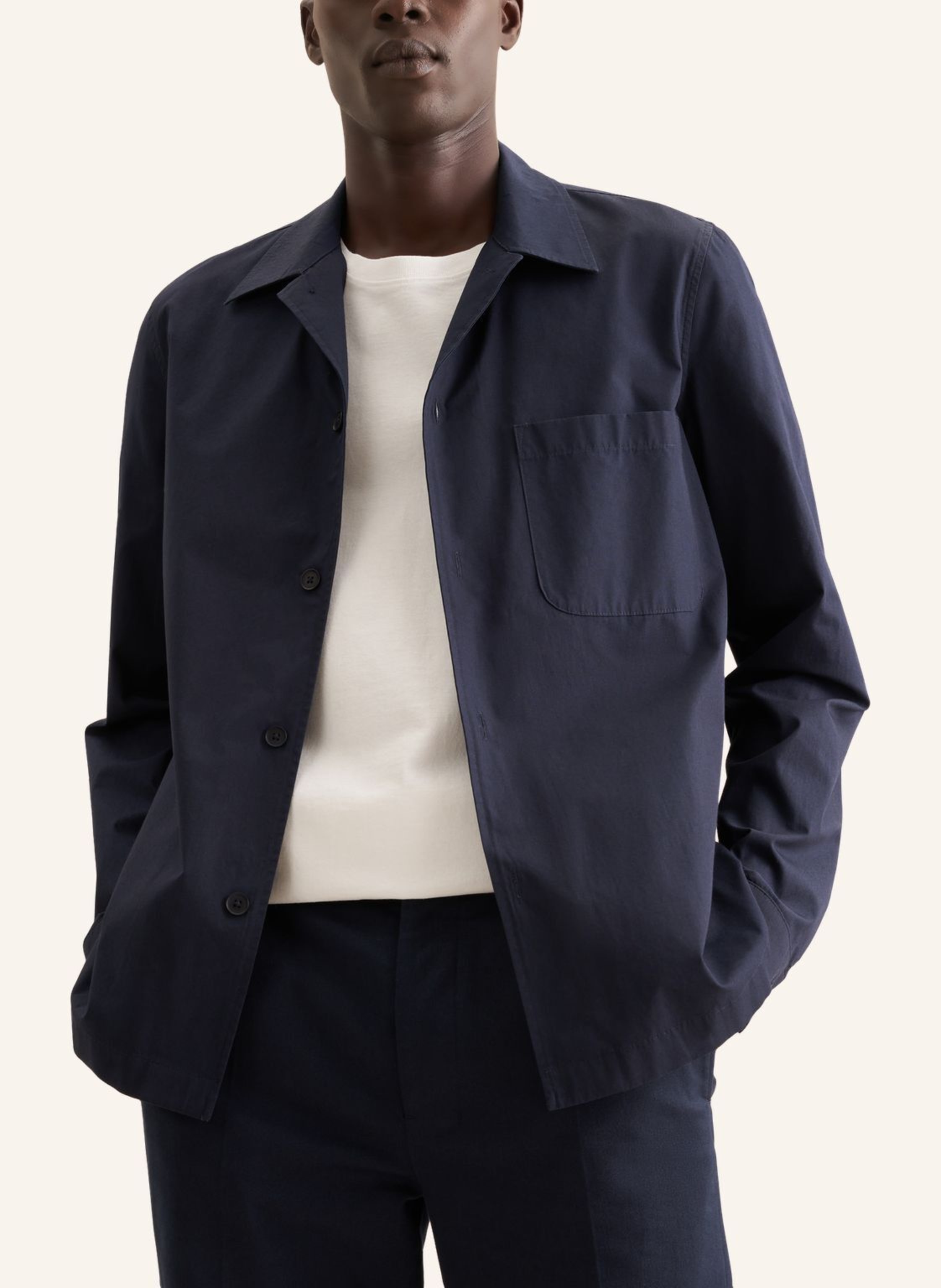 Thumbnail - Seidensticker Overshirt Regular Fit blau