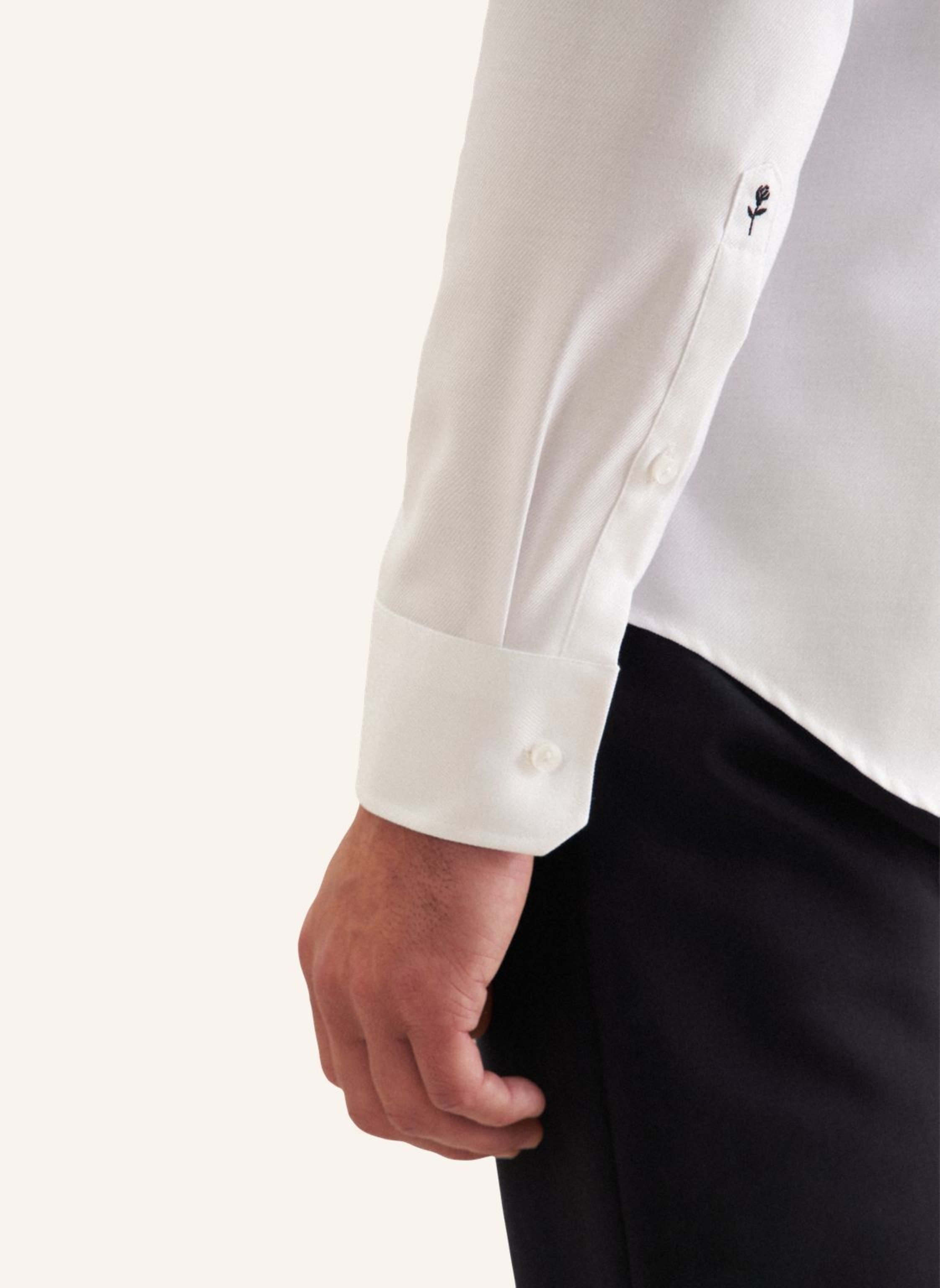 Thumbnail - Seidensticker Business Hemd, Slim Fit weiss