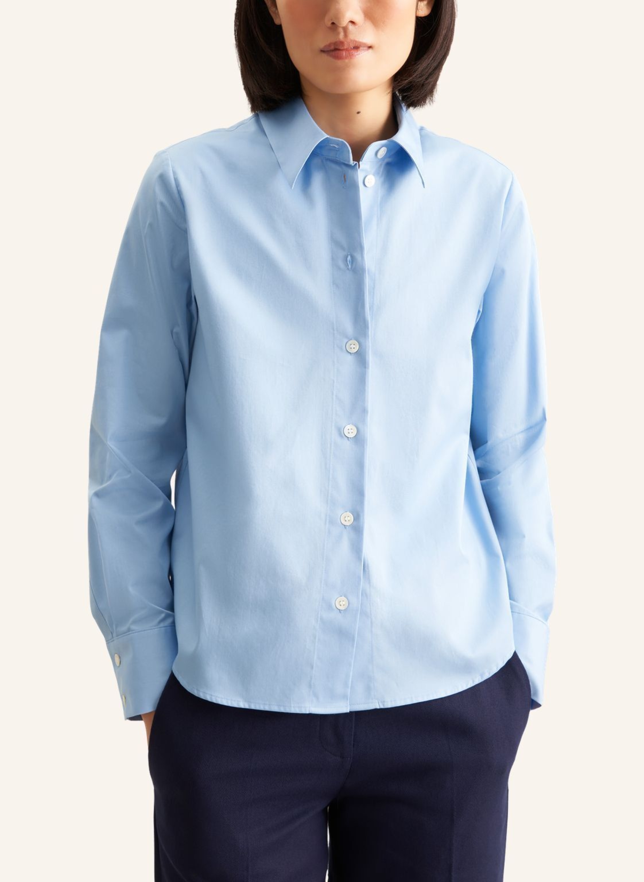 Thumbnail - Seidensticker Hemdbluse blau