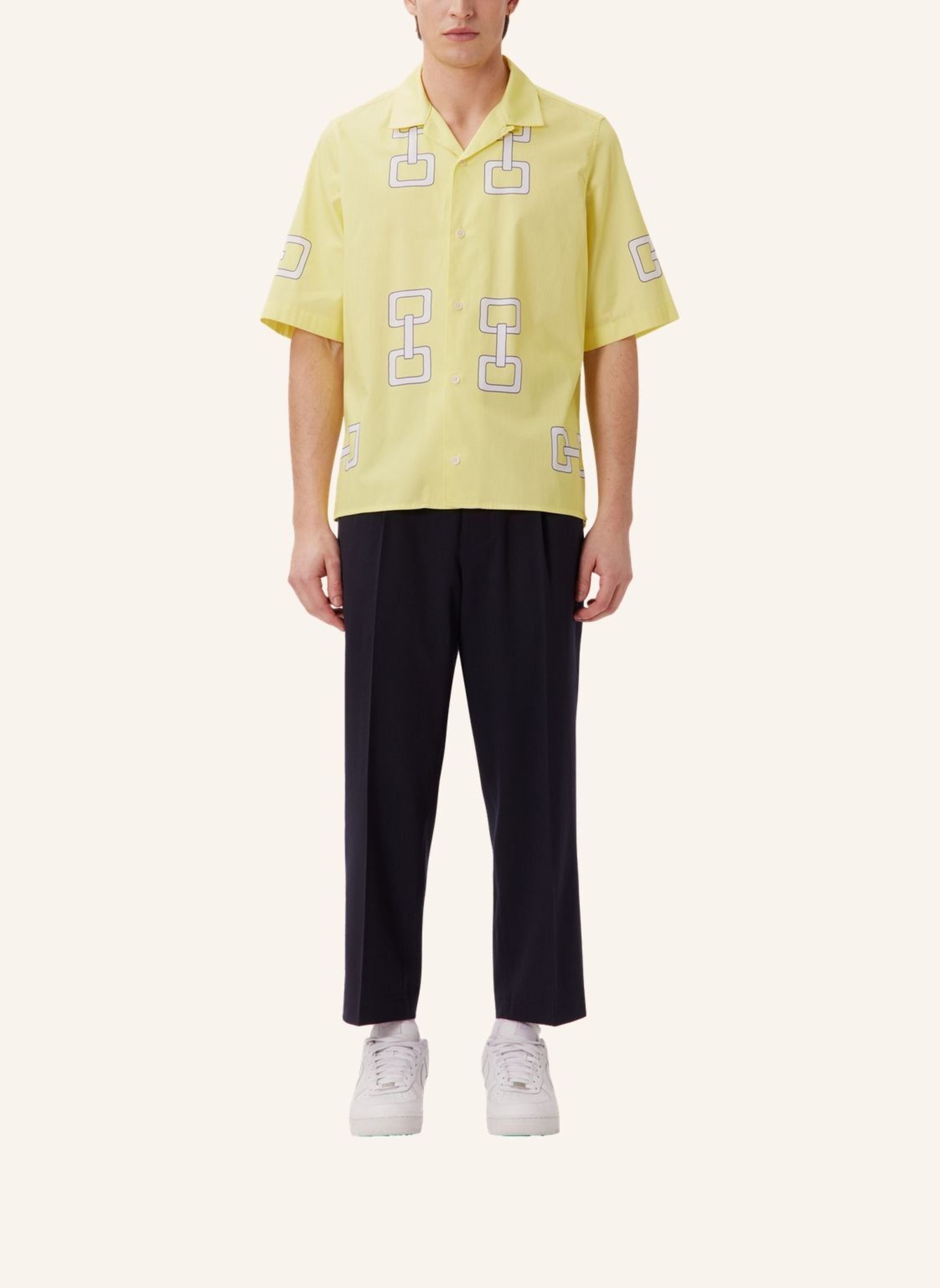 Thumbnail - Studio Seidensticker Casual Hemd Regular Fit gelb
